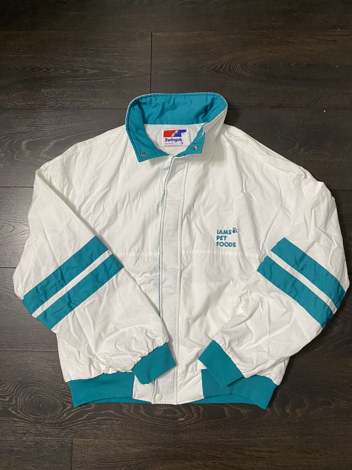 Vintage Vintage 80s 90s Swingster Iams Pets Foods Lightweight Jacket Size US XL / EU 56 / 4 - 2 Thumbnail