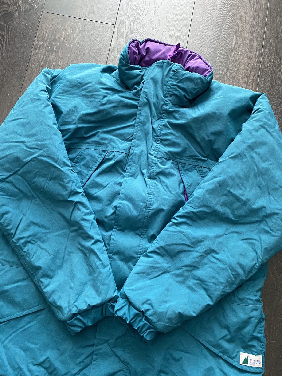 Mountain Equipment Company × Vintage Vintage 1990 MEC full Zip down Jacket Size US M / EU 48-50 / 2 - 3 Thumbnail