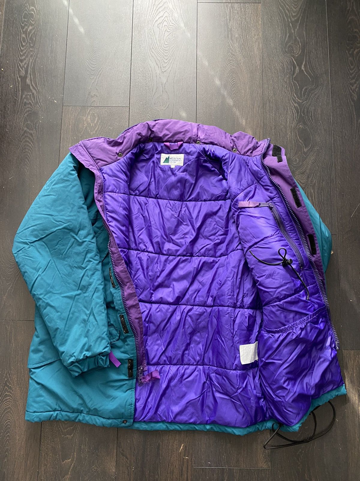 Mountain Equipment Company × Vintage Vintage 1990 MEC full Zip down Jacket Size US M / EU 48-50 / 2 - 1 Thumbnail