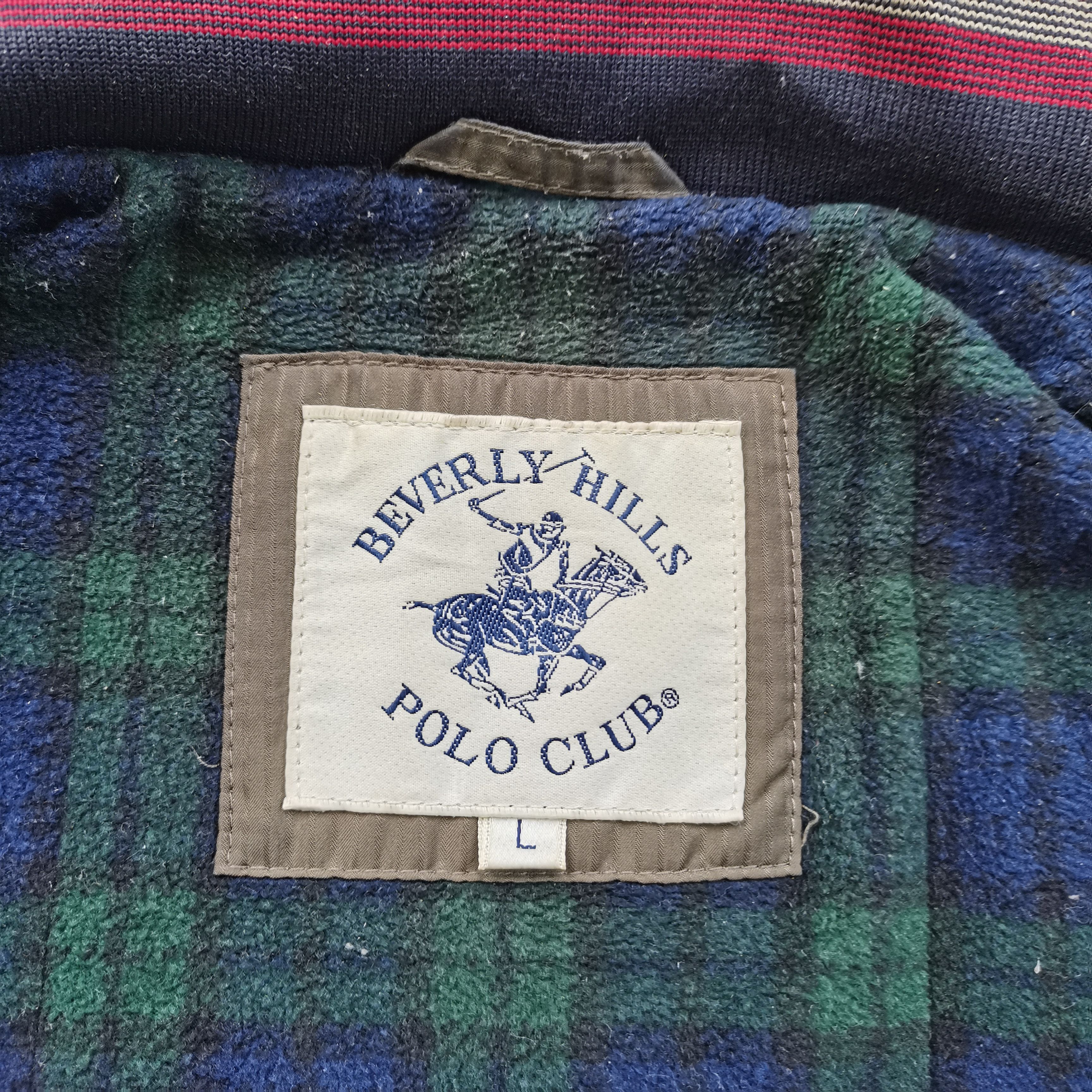 Beverly Hills Polo Club × Japanese Brand × Vintage Vintage Beverly Hills Polo Club Zipper Up Jacket Size US L / EU 52-54 / 3 - 10 Thumbnail