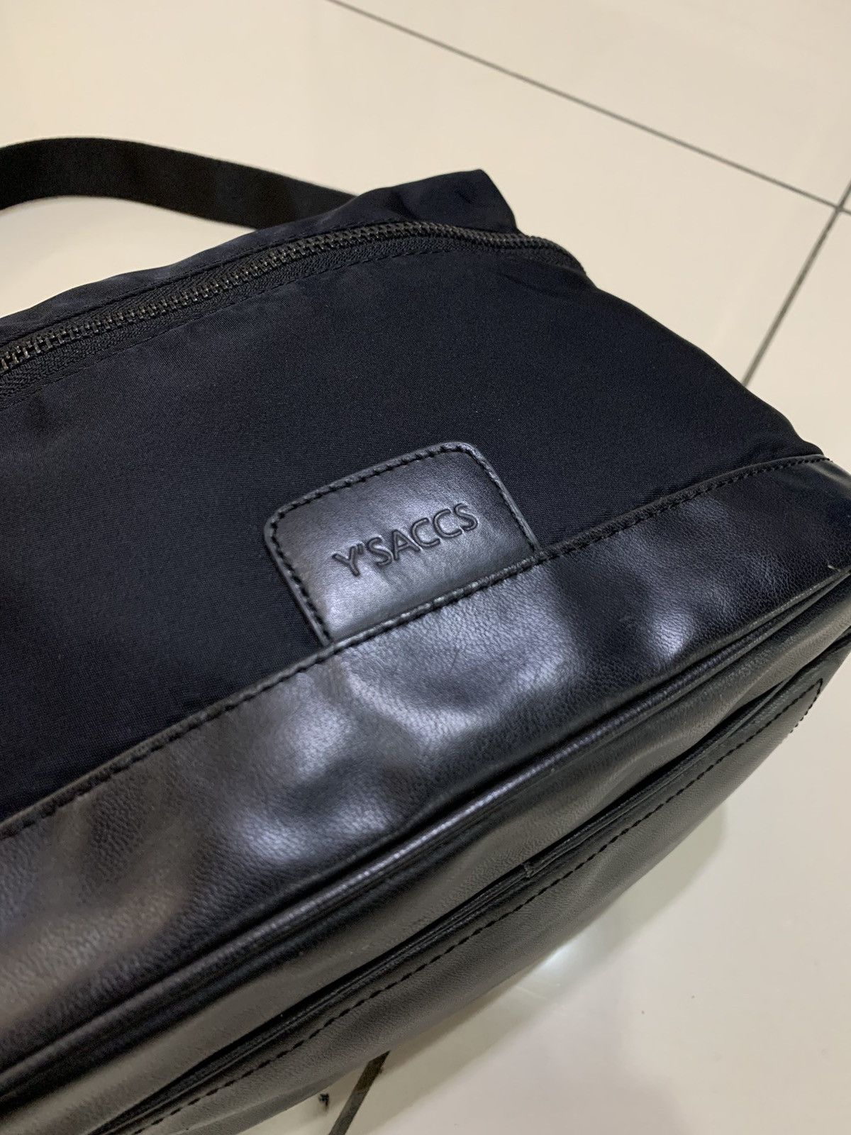 Yohji Yamamoto Y'SACCS BY YOHJI YAMAMOTO NYLON SLING BAG Size ONE SIZE - 7 Thumbnail