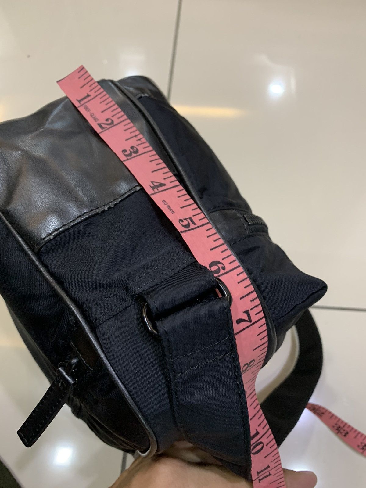 Yohji Yamamoto Y'SACCS BY YOHJI YAMAMOTO NYLON SLING BAG Size ONE SIZE - 12 Thumbnail