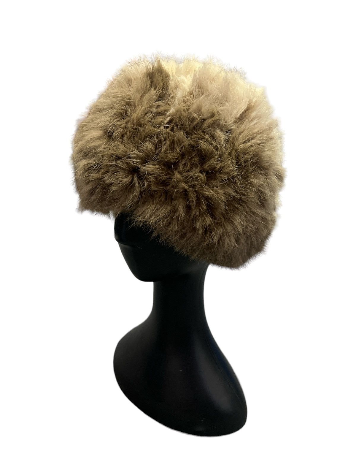 CA4LA RABITT FUR BEANIE HAT