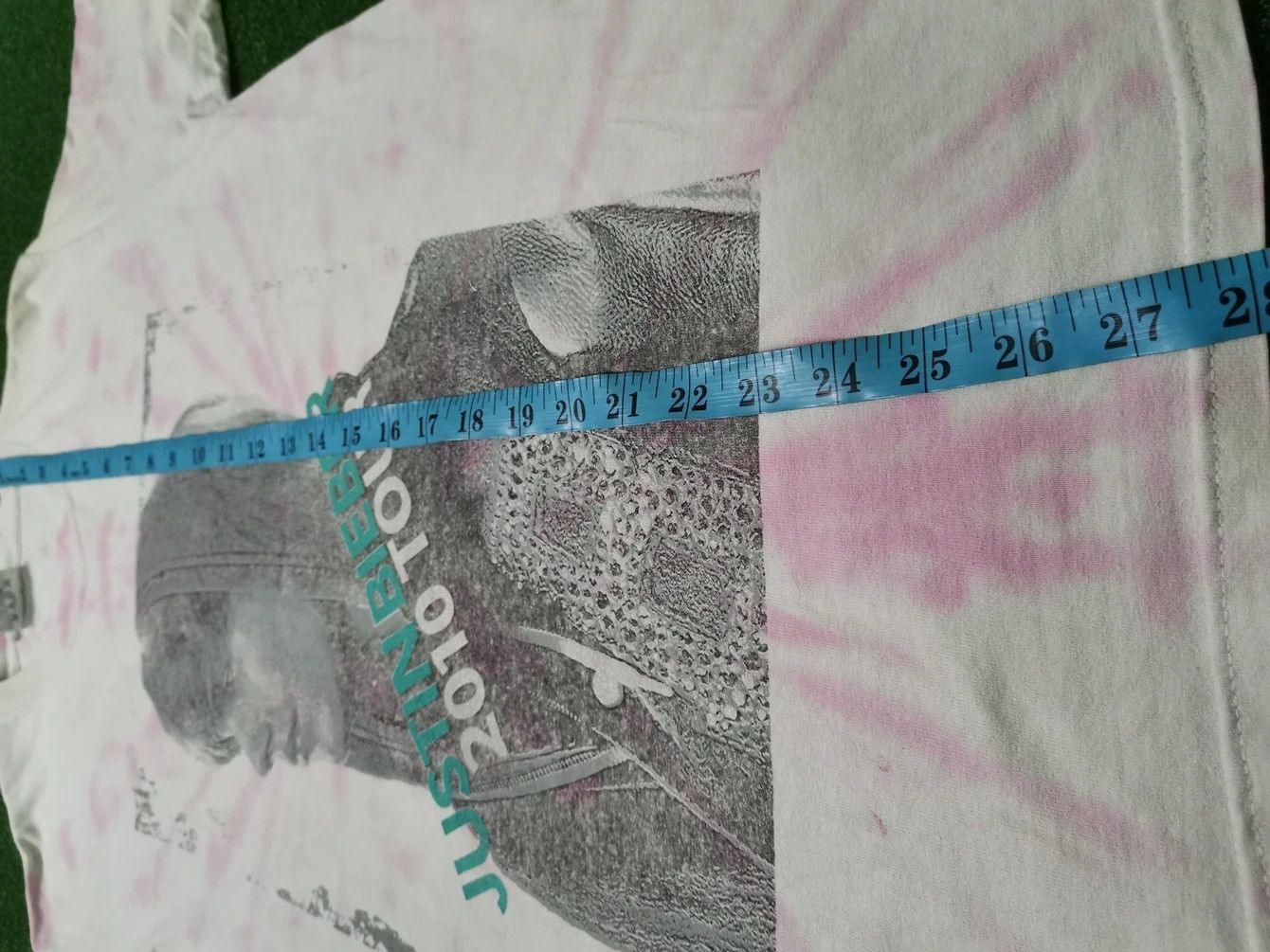 Band Tees × Justin Bieber Justin Bieber Tour 2010 Vintage Tie Dye Size US M / EU 48-50 / 2 - 7 Thumbnail
