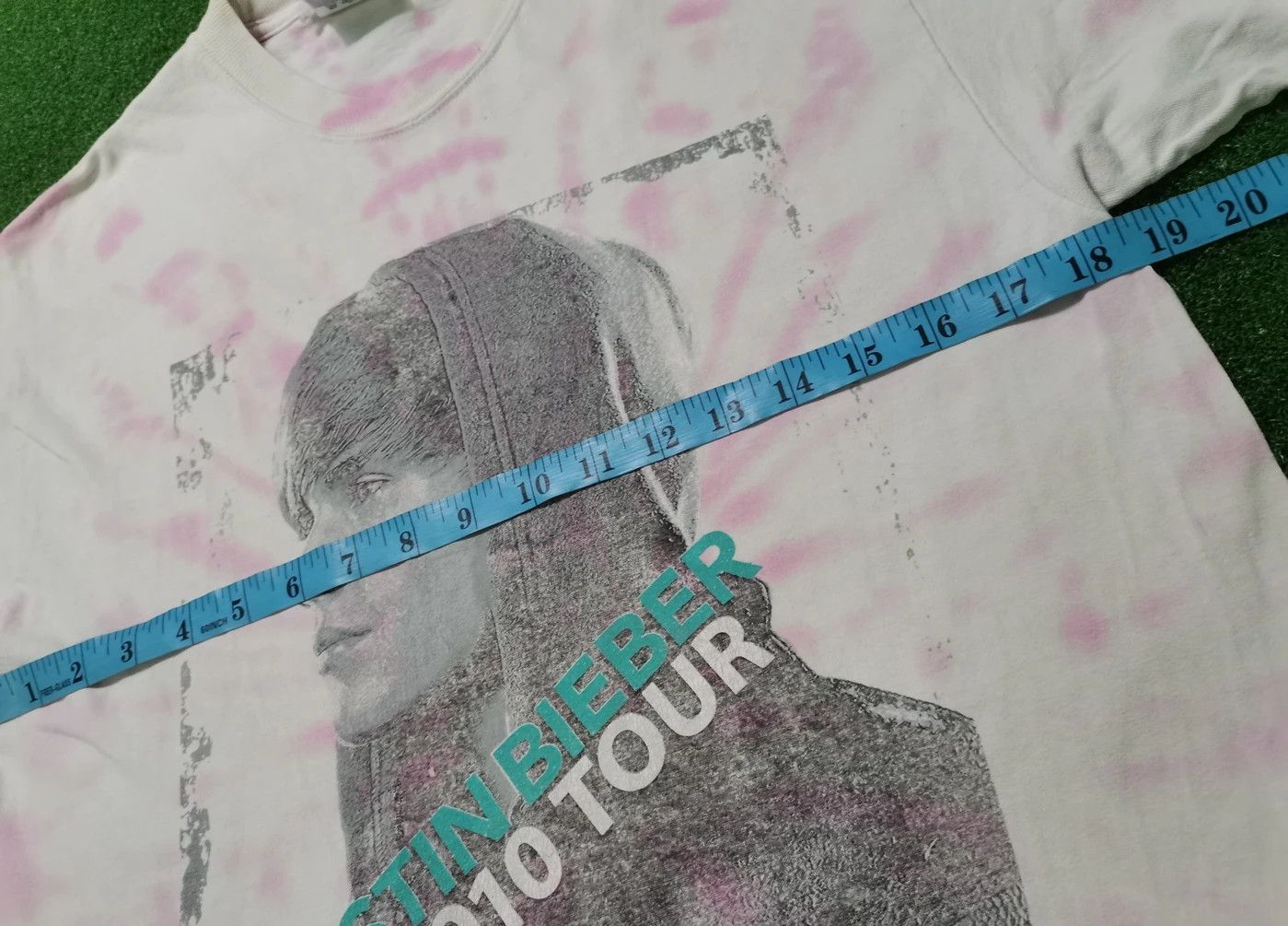 Band Tees × Justin Bieber Justin Bieber Tour 2010 Vintage Tie Dye Size US M / EU 48-50 / 2 - 6 Thumbnail