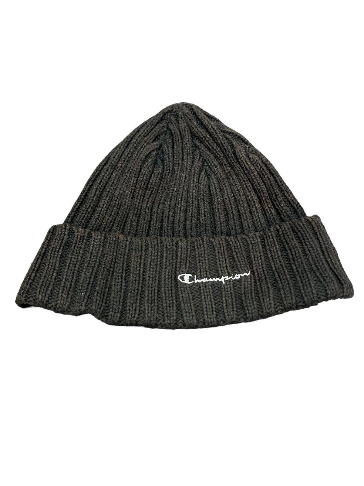 Vintage SICK‼️CHAMPION SUN FADED BEANIE HAT Size ONE SIZE - 5 Thumbnail