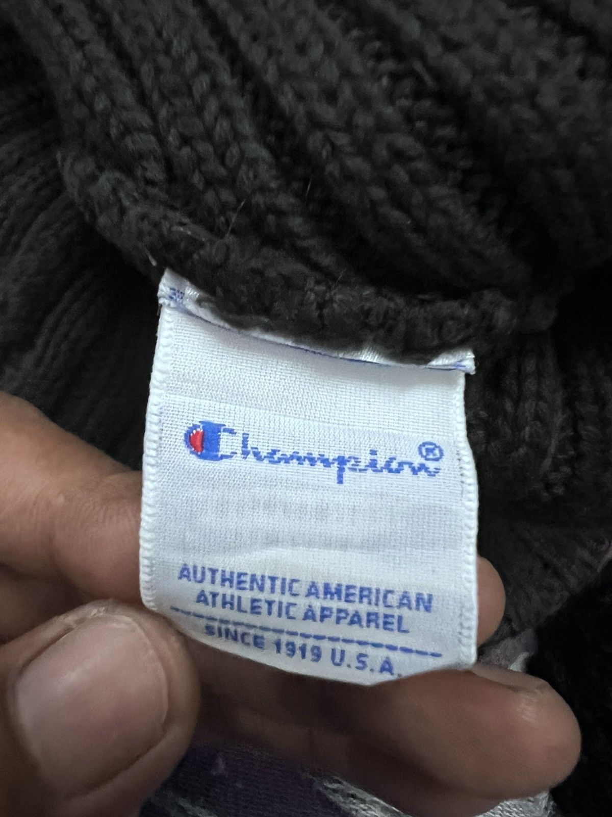 Vintage SICK‼️CHAMPION SUN FADED BEANIE HAT Size ONE SIZE - 7 Thumbnail