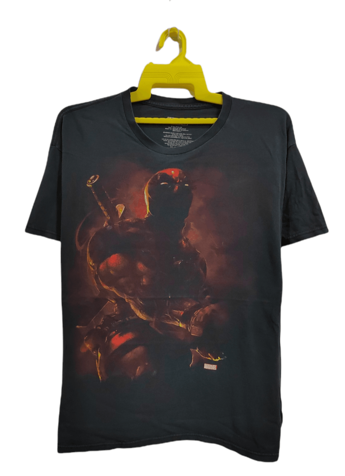Cartoon Network × Marvel Comics Vintage Deadpool Marvel Tshirt Rare Big screen Size US XL / EU 56 / 4 - 2 Thumbnail