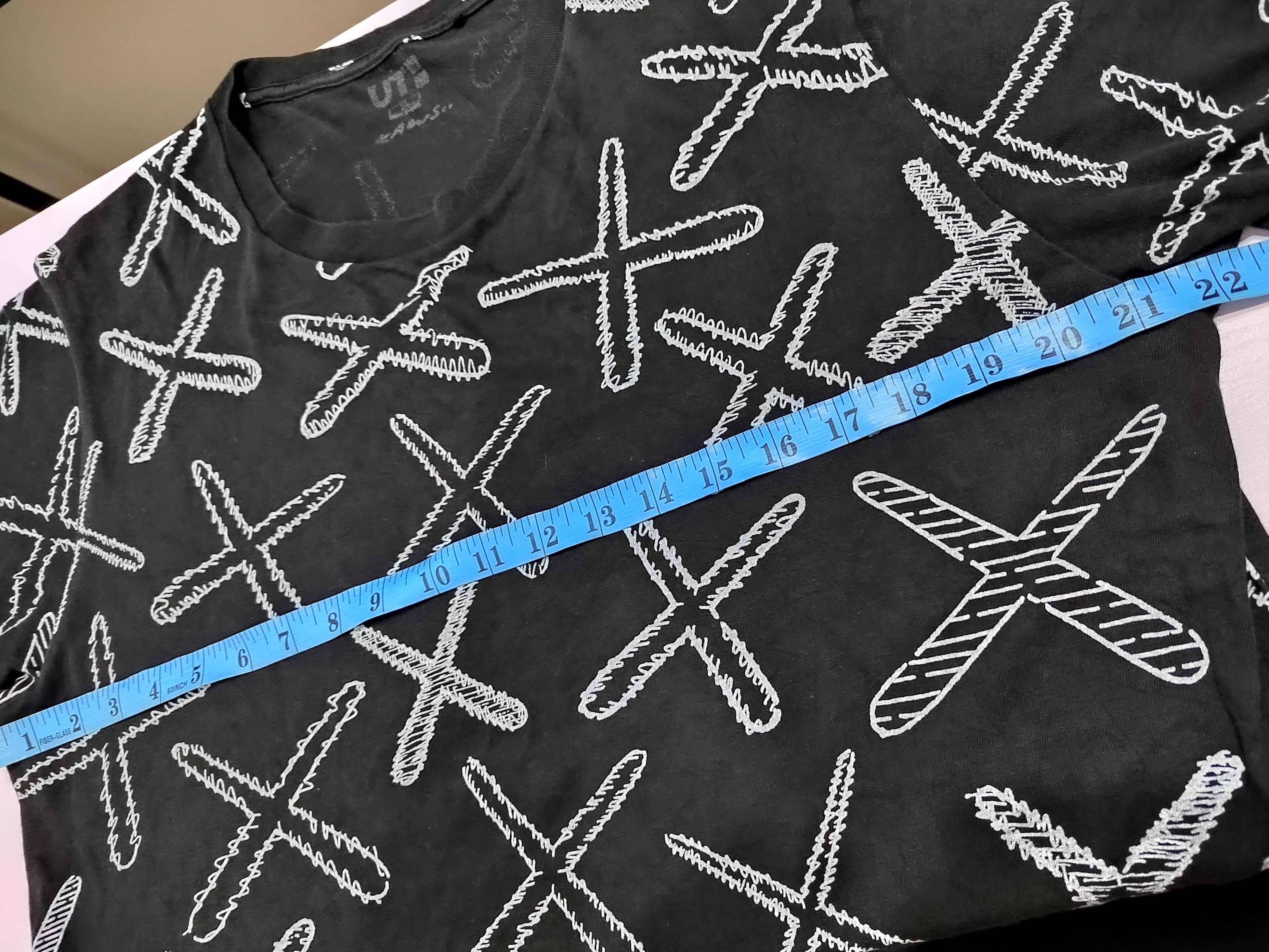 Japanese Brand × Kaws × Original Fake Kaws Full Print Art Flayed Tee Vintage /CDG Size US XL / EU 56 / 4 - 5 Thumbnail