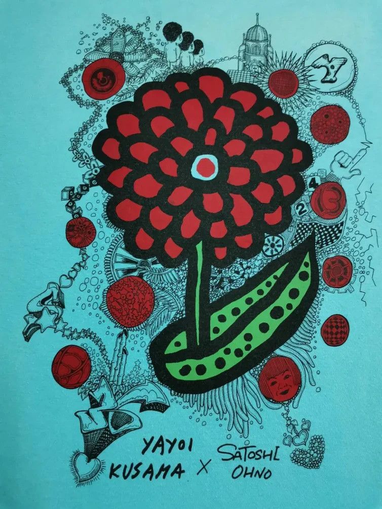 Cartoon Network × Designer × Vintage 24 Hour Television Yayoi Kusama X Satoshi Takashi Murakami Size US L / EU 52-54 / 3 - 2 Thumbnail
