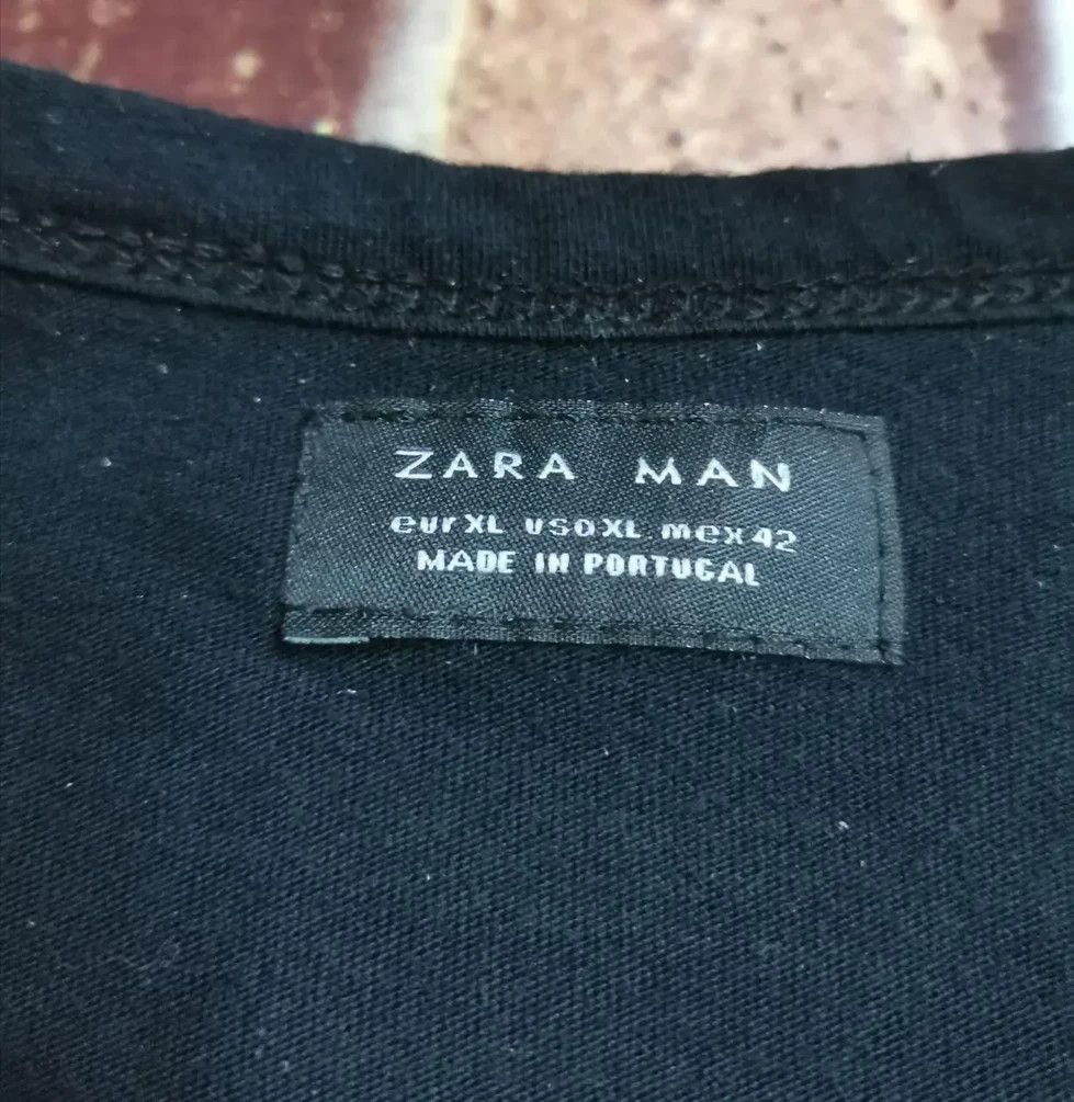 Zara Zara Man T-Shirt Made in Portugal XL Size Size US XL / EU 56 / 4 - 4 Thumbnail