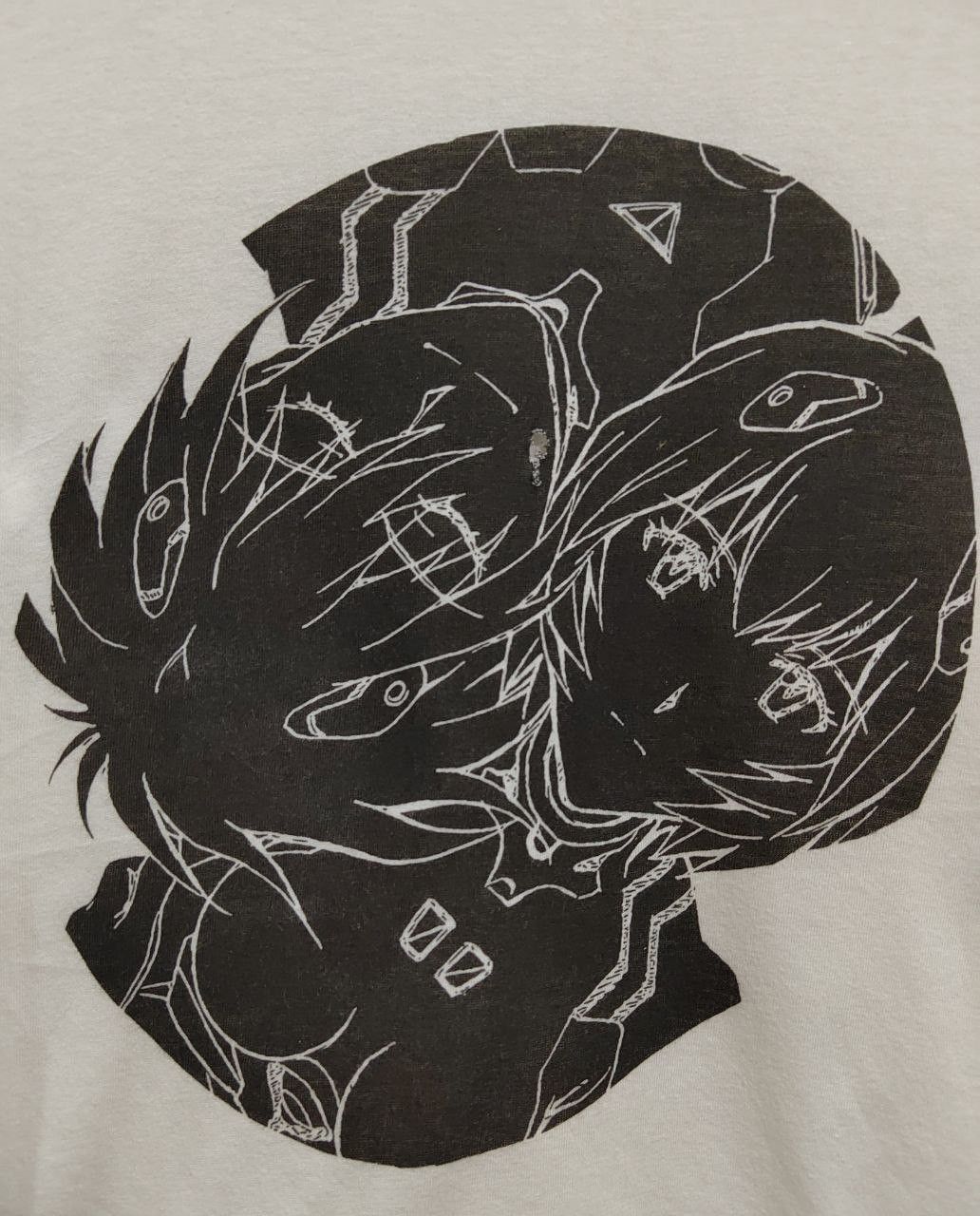 Anime × Cartoon Network × Japanese Brand Evangelion Asoka Rei Ayama Black Logo NO. 1 Size US M / EU 48-50 / 2 - 1 Thumbnail