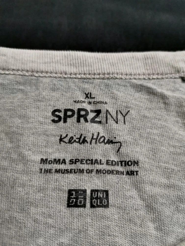 Japanese Brand × Keith Haring × Vintage Keith Haring Moma Art Full Print Size US XL / EU 56 / 4 - 8 Thumbnail