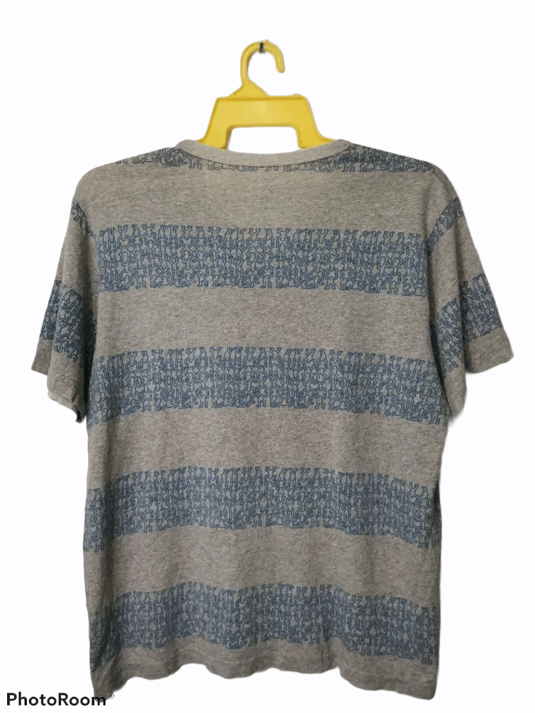 Japanese Brand × Keith Haring × Vintage Keith Haring Moma Art Full Print Size US XL / EU 56 / 4 - 1 Thumbnail