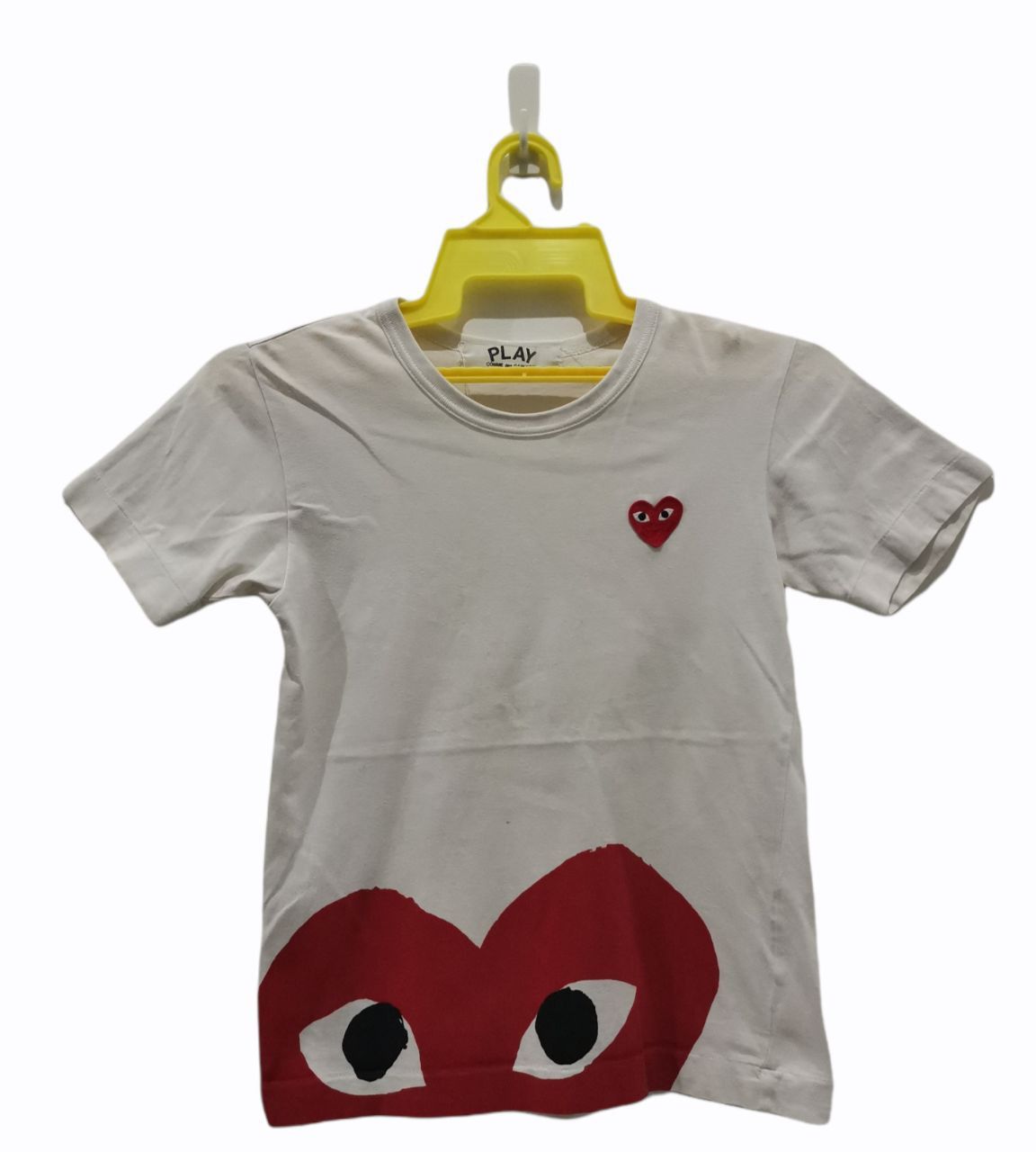 Comme des Garcons × Comme des Garcons Homme × Comme des Garcons Homme Plus Comme des Garcons CDG Play Heart White Size US XXS / EU 40 - 2 Thumbnail