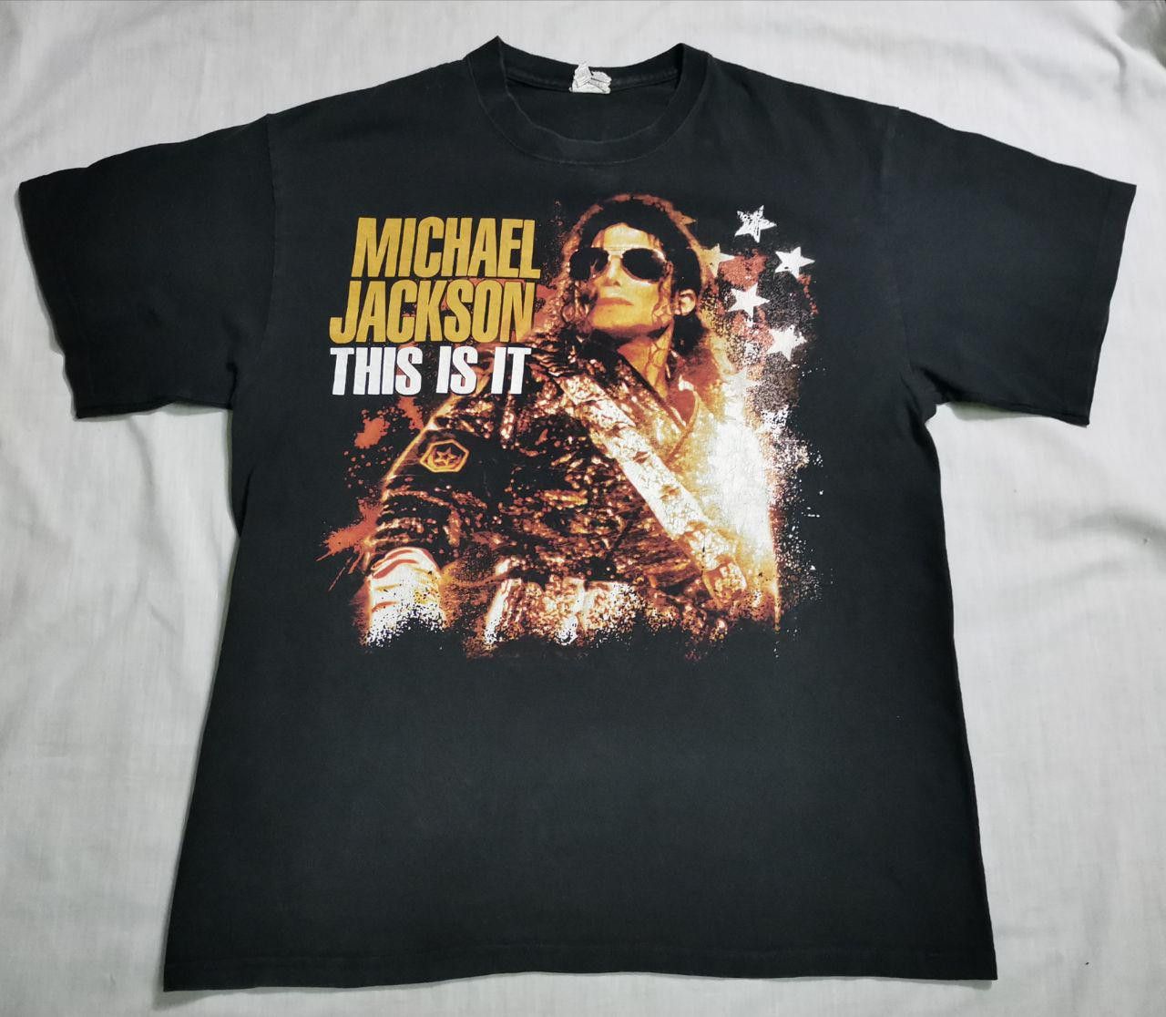 Michael Jackson × Vintage Micheal Jackson This Is It Tee streetwear vintage fashion Size US L / EU 52-54 / 3 - 6 Thumbnail