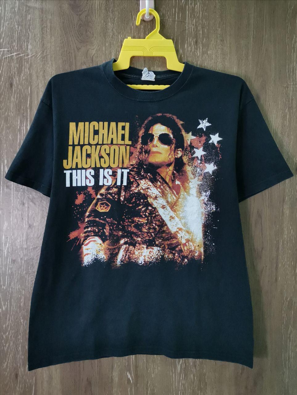 Michael Jackson × Vintage Micheal Jackson This Is It Tee streetwear vintage fashion Size US L / EU 52-54 / 3 - 2 Thumbnail