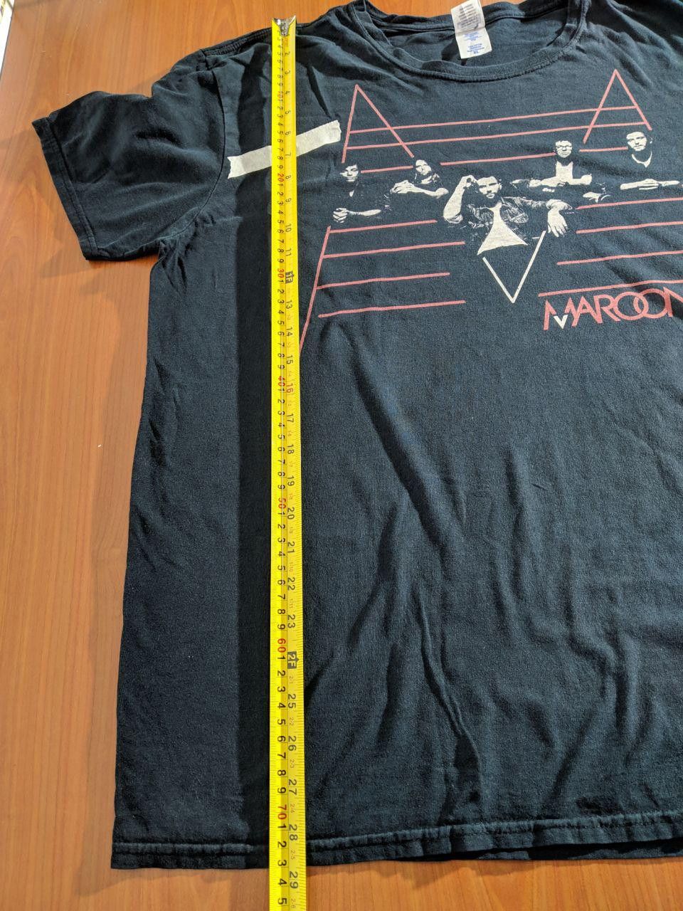 Band Tees Marron 5 Band Tee Tour 2011 Size US XL / EU 56 / 4 - 4 Thumbnail