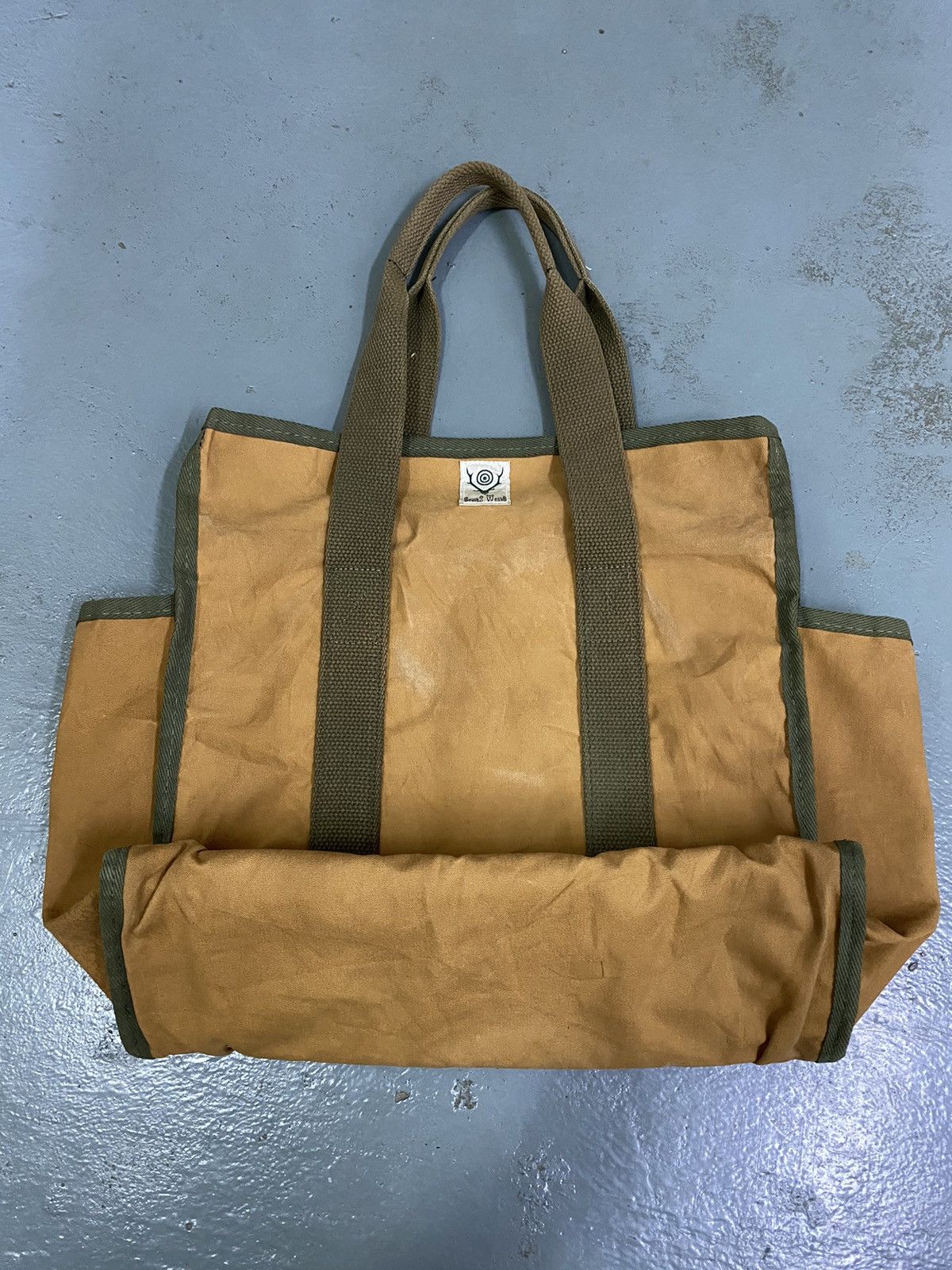 Nepenthes South2 West8 by Nepenthes Co. Medium Canvas Tote Bag Size ONE SIZE - 10 Thumbnail