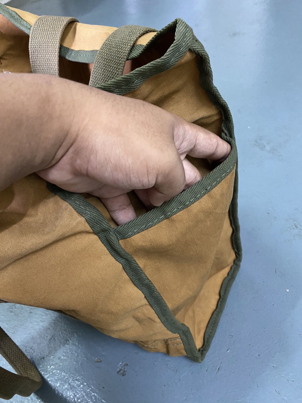 Nepenthes South2 West8 by Nepenthes Co. Medium Canvas Tote Bag Size ONE SIZE - 6 Thumbnail