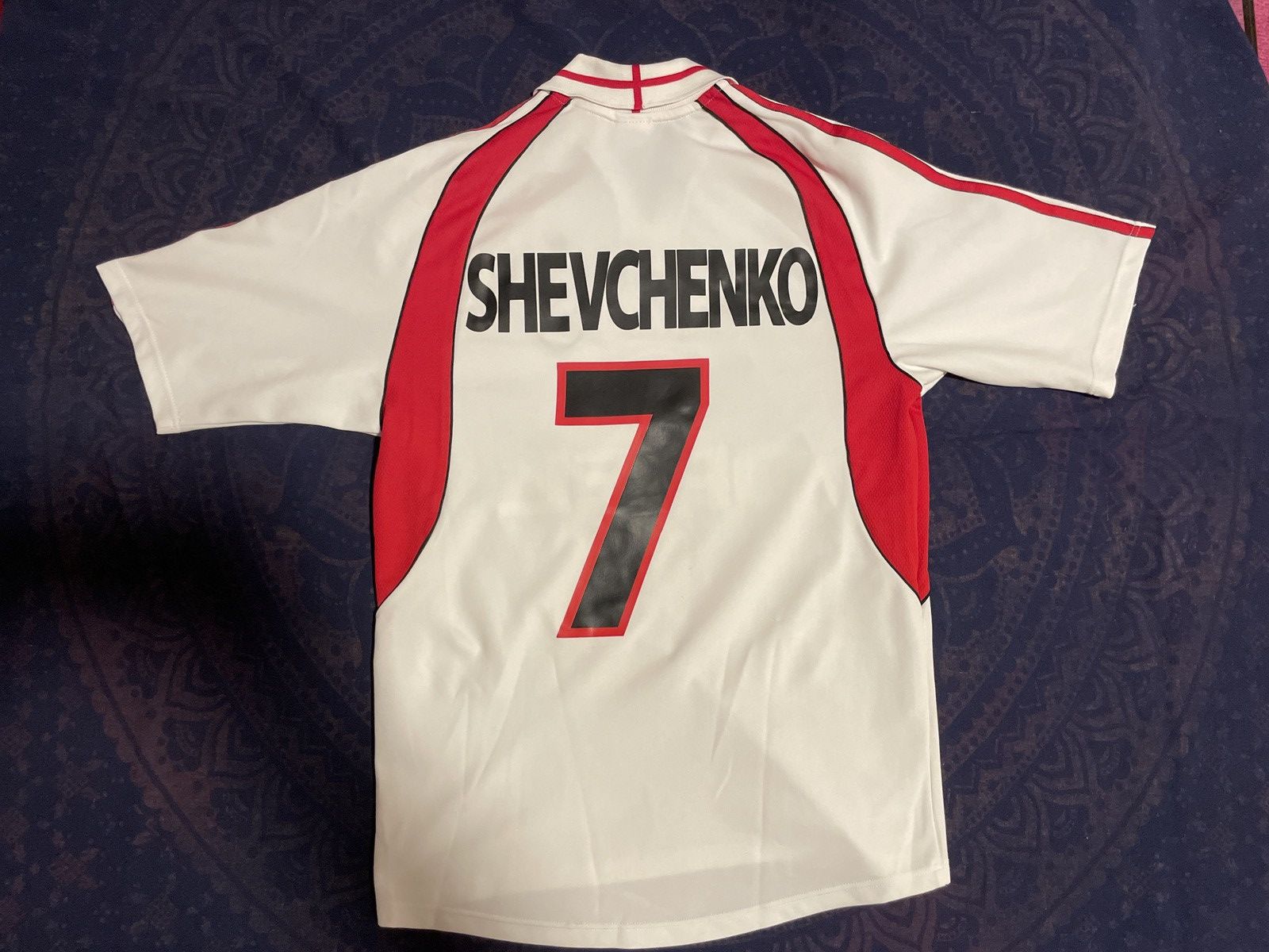 Adidas AC Milan 01/02 Shevchenko Away Kit Size US S / EU 44-46 / 1 - 2 Thumbnail