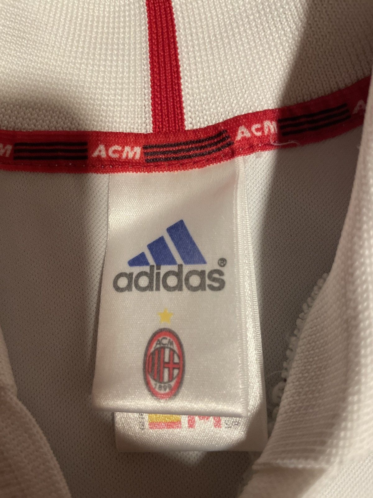 Adidas AC Milan 01/02 Shevchenko Away Kit Size US S / EU 44-46 / 1 - 3 Thumbnail