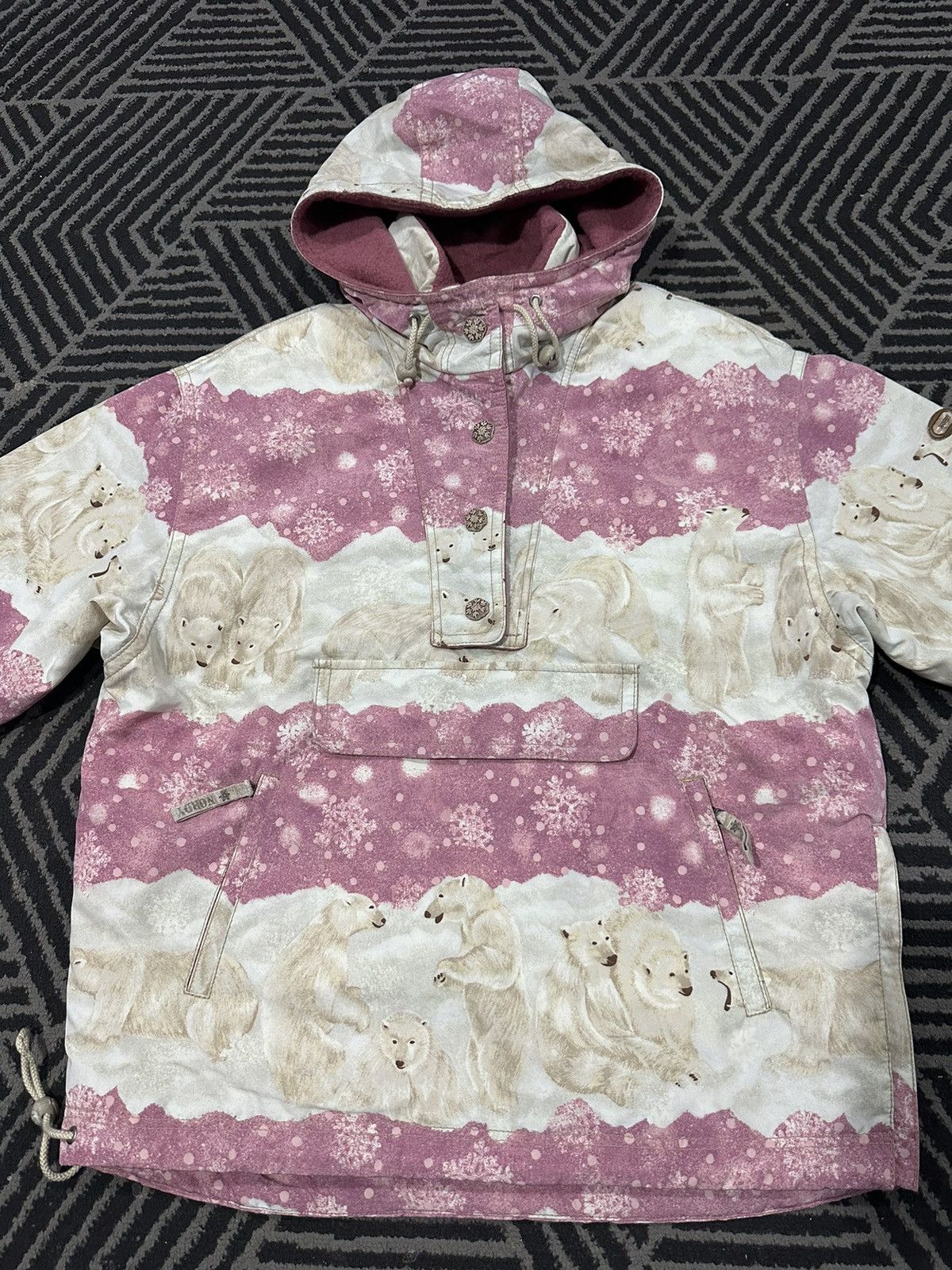 Native Vintage NORDY Anorak Phenix JapanSnowboarding Artwork Jacket Size US L / EU 52-54 / 3 - 2 Thumbnail