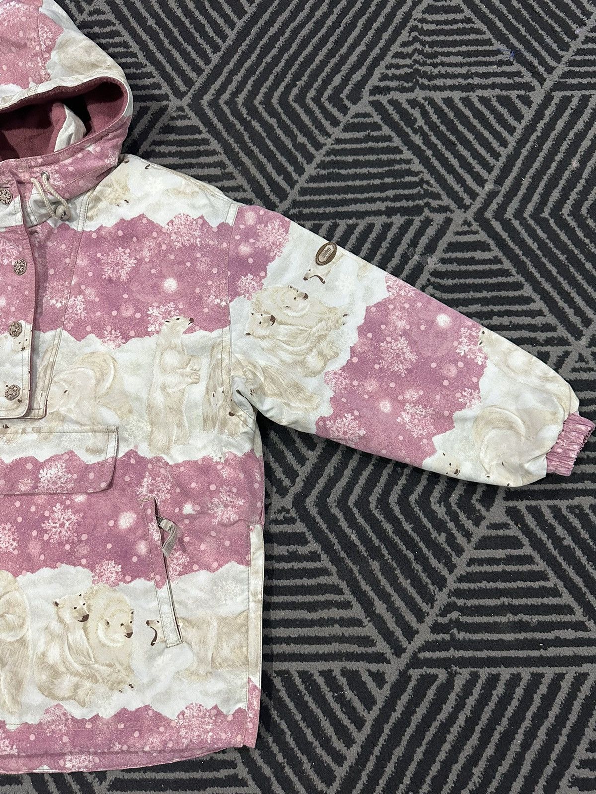 Native Vintage NORDY Anorak Phenix JapanSnowboarding Artwork Jacket Size US L / EU 52-54 / 3 - 4 Thumbnail