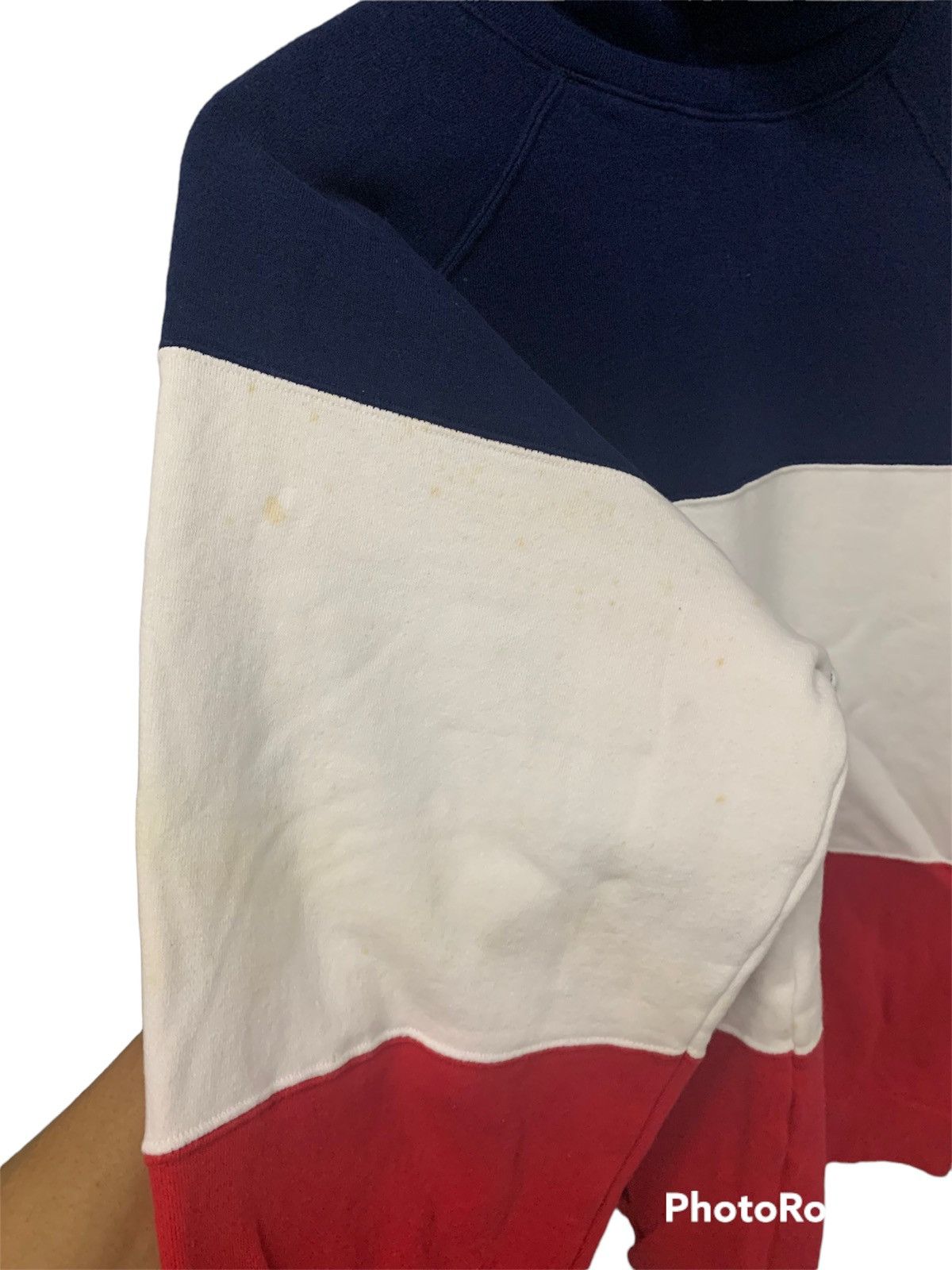 Japanese Brand × Vintage Japanese Design Colourblok Travis Style Hoodie Size US M / EU 48-50 / 2 - 9 Thumbnail