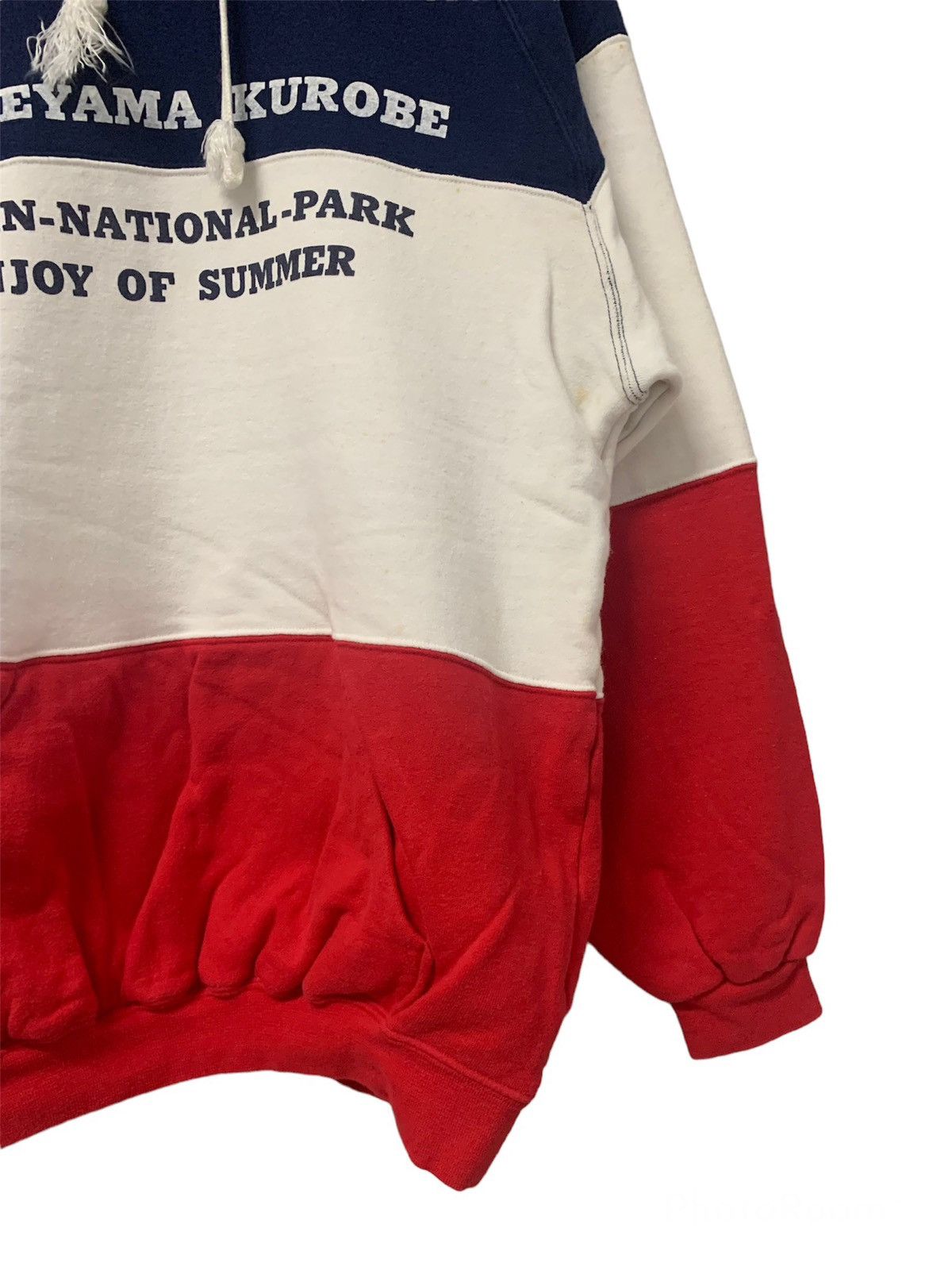 Japanese Brand × Vintage Japanese Design Colourblok Travis Style Hoodie Size US M / EU 48-50 / 2 - 4 Thumbnail