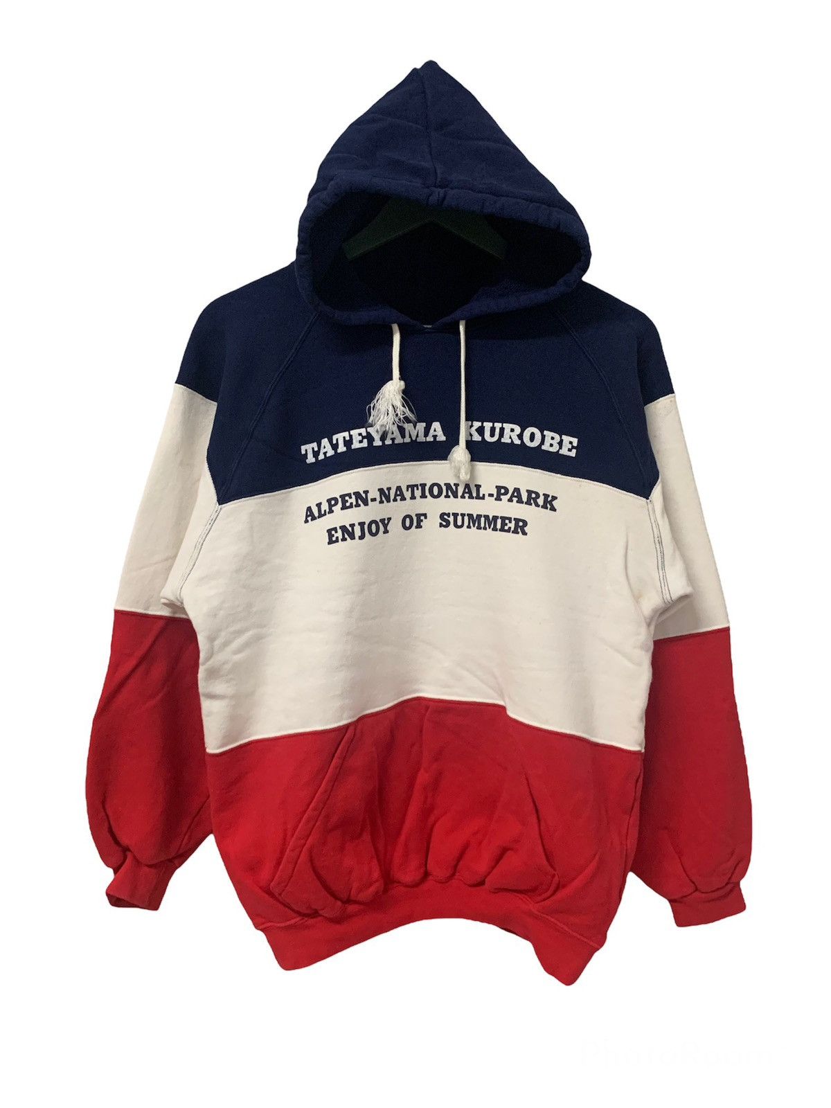 Japanese Brand × Vintage Japanese Design Colourblok Travis Style Hoodie Size US M / EU 48-50 / 2 - 1 Thumbnail