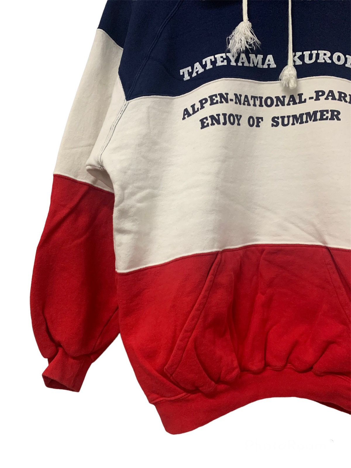 Japanese Brand × Vintage Japanese Design Colourblok Travis Style Hoodie Size US M / EU 48-50 / 2 - 3 Thumbnail