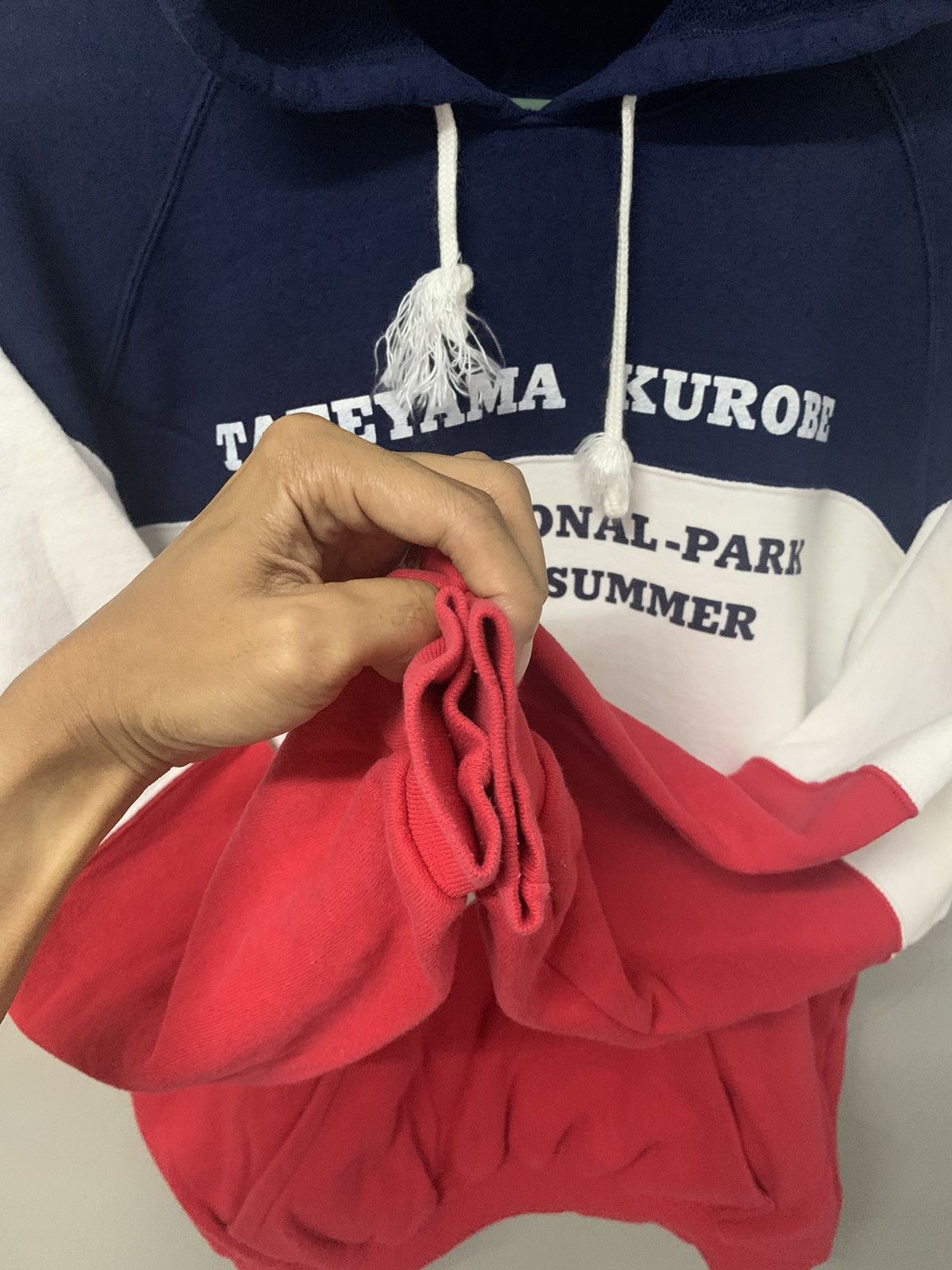 Japanese Brand × Vintage Japanese Design Colourblok Travis Style Hoodie Size US M / EU 48-50 / 2 - 5 Thumbnail