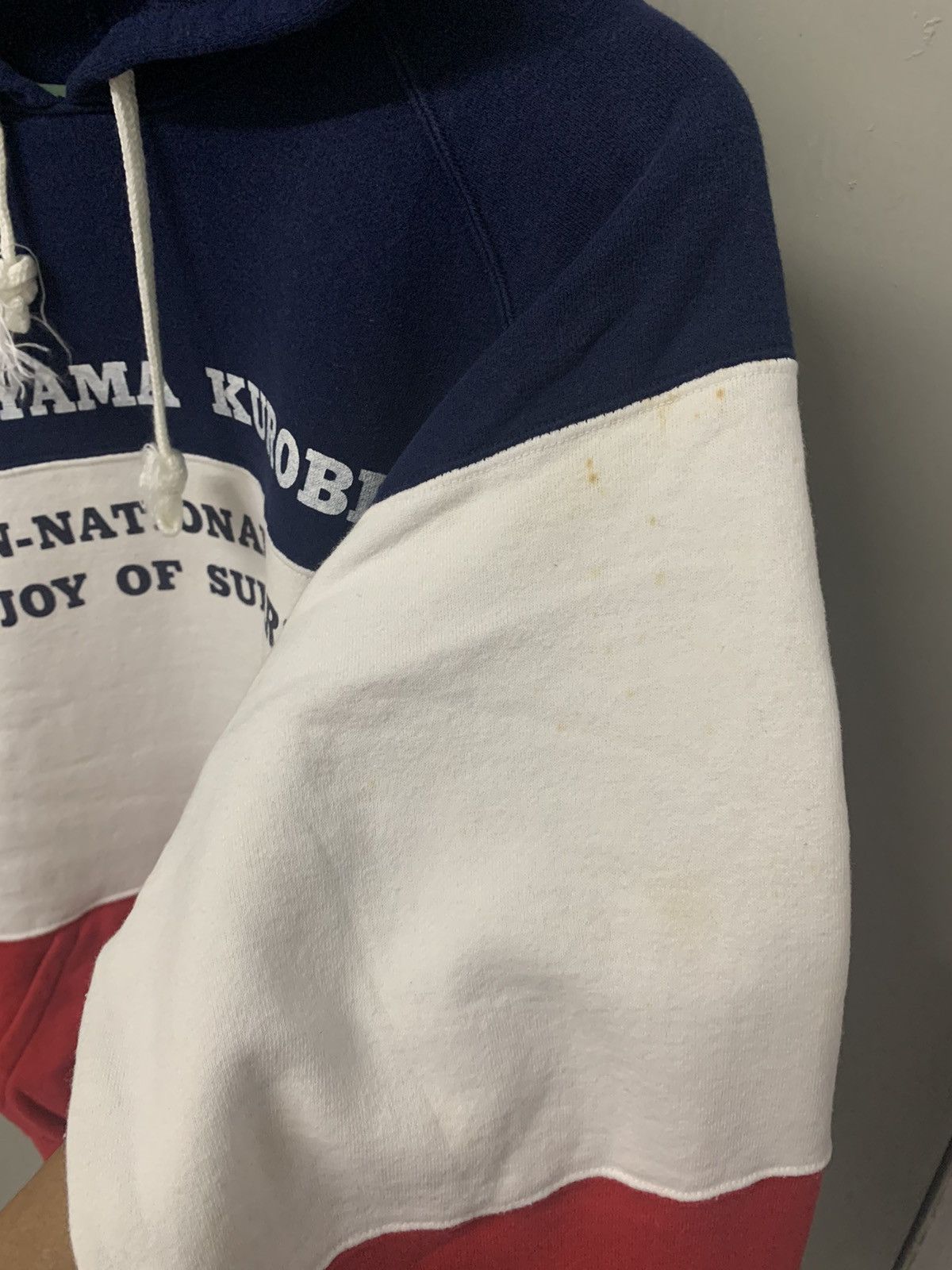 Japanese Brand × Vintage Japanese Design Colourblok Travis Style Hoodie Size US M / EU 48-50 / 2 - 8 Thumbnail