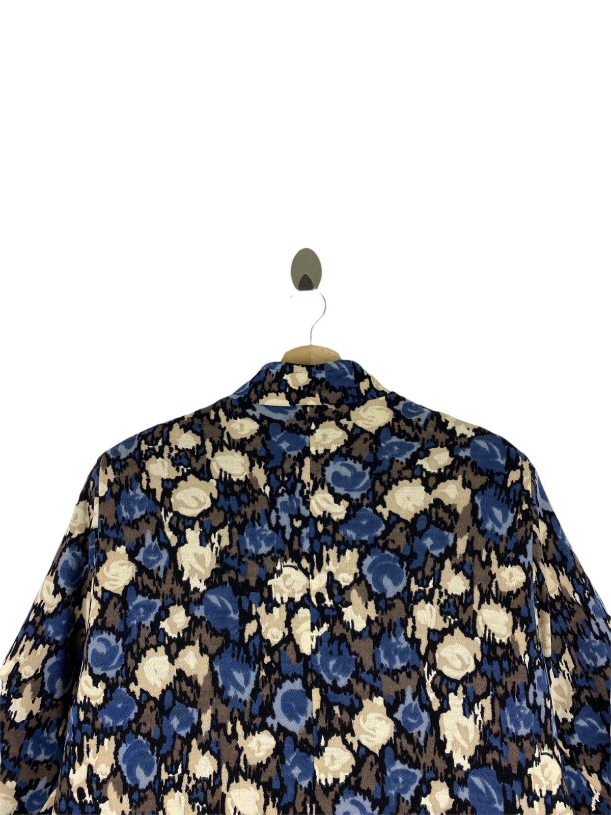 Designer RACINE PARIS MADE FRANCE GOLD BUTTON PRINTED JACKET Size US XL / EU 56 / 4 - 6 Thumbnail