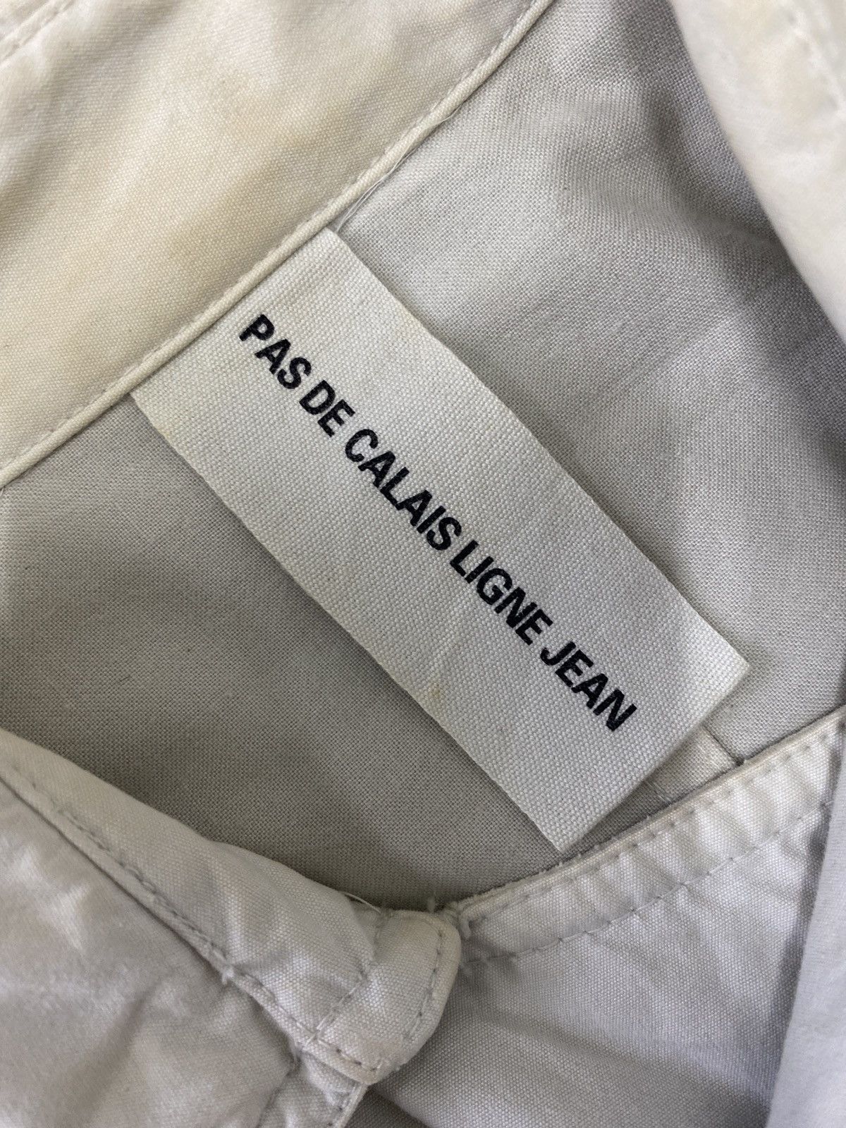 Designer × Japanese Brand × Pas De Faux PAS DE CALAIS LIGNE JEAN CROPPED JACKET Size US S / EU 44-46 / 1 - 4 Thumbnail
