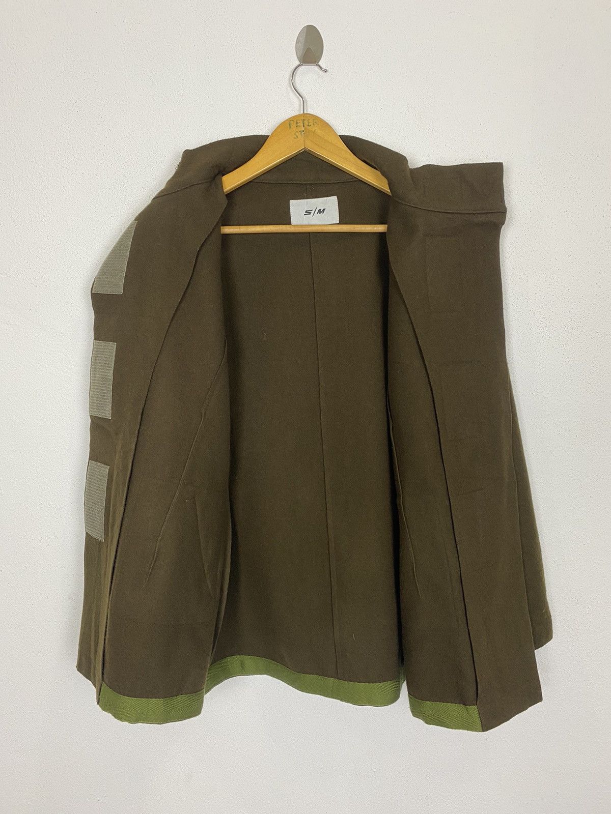 Designer × Japanese Brand S/M BRAND WOOL JACKET NICE DESIGN Size US M / EU 48-50 / 2 - 7 Thumbnail