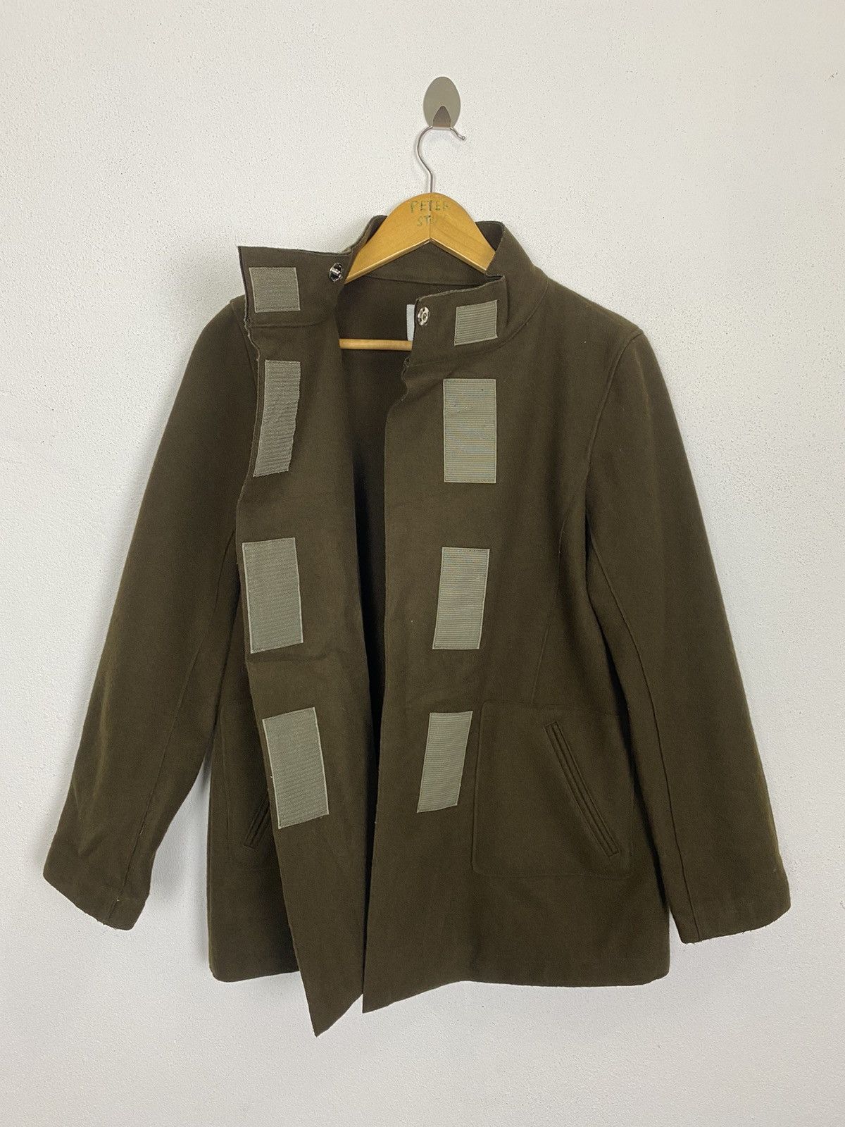 Designer × Japanese Brand S/M BRAND WOOL JACKET NICE DESIGN Size US M / EU 48-50 / 2 - 6 Thumbnail