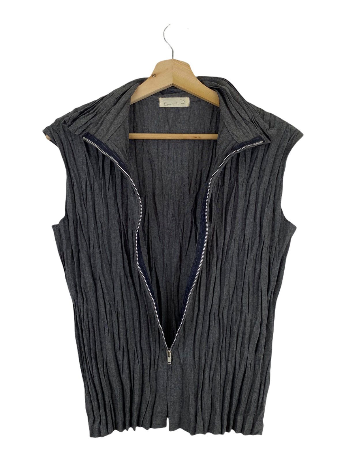 Designer × Spring Court Vintage count D pleats zip up shirt Size US S / EU 44-46 / 1 - 3 Thumbnail