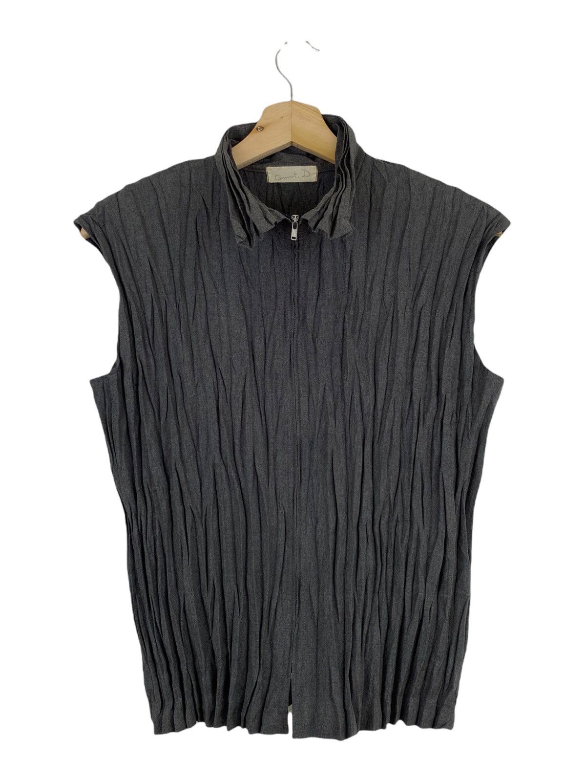 Designer × Spring Court Vintage count D pleats zip up shirt Size US S / EU 44-46 / 1 - 1 Thumbnail