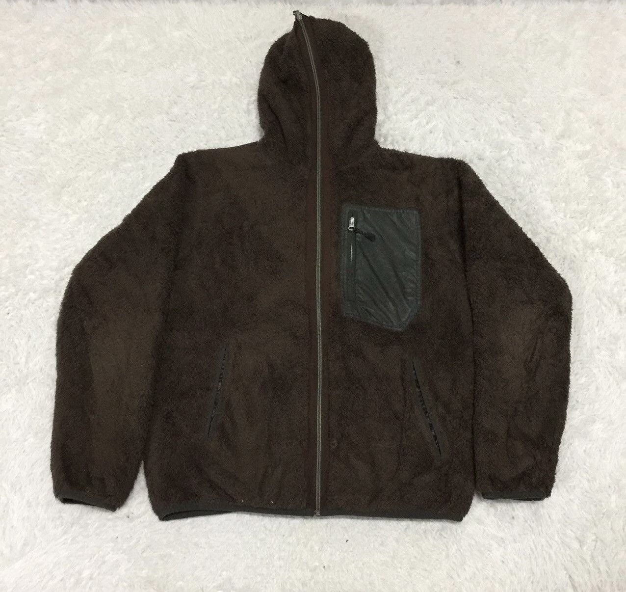 Japanese Brand The shop TK Mixpice reversible fleece shark jacket Size US L / EU 52-54 / 3 - 10 Thumbnail