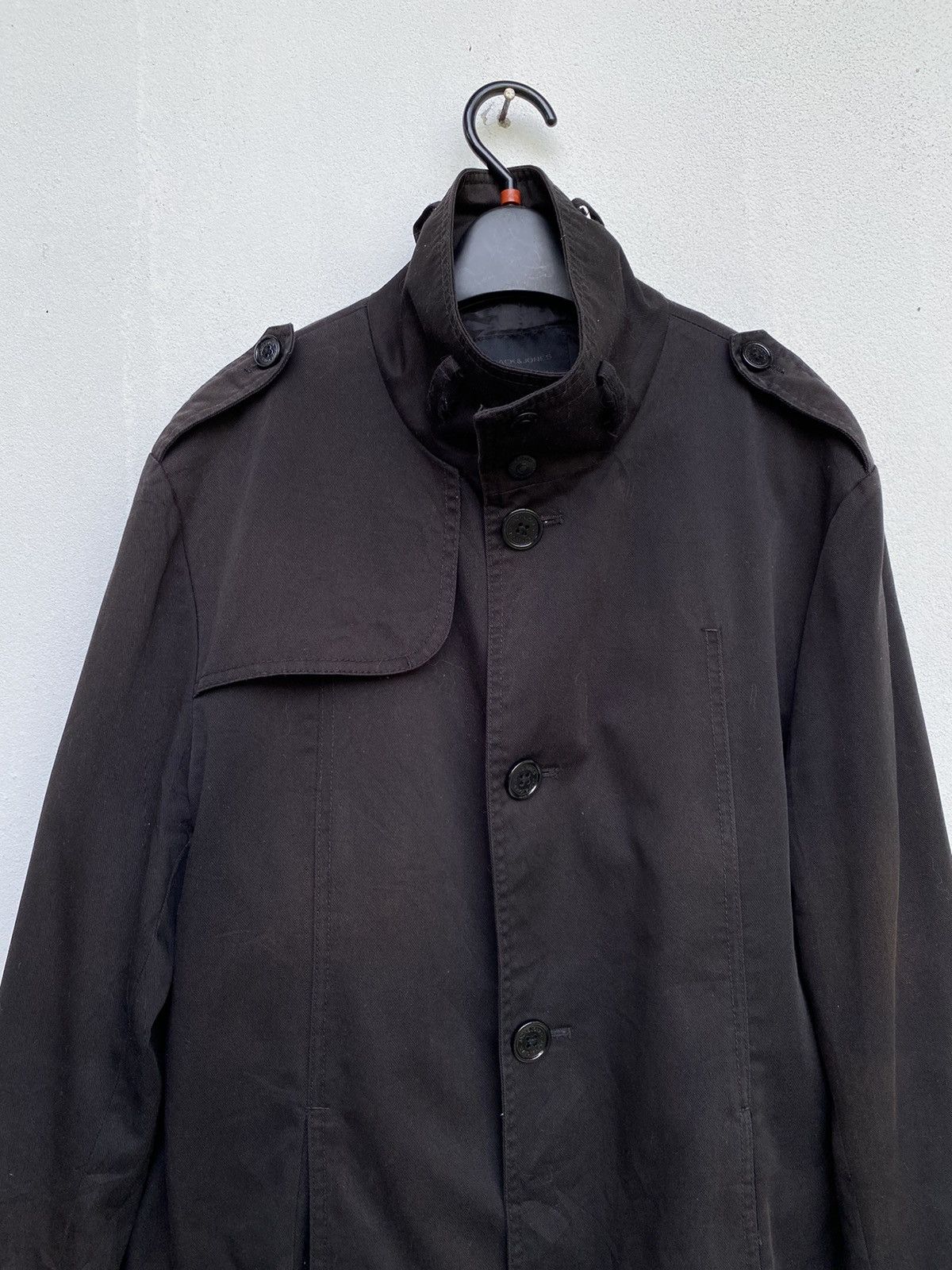 Designer × Jack & Jones Jack & Jones Black Men’s Cotton Jacket Size US M / EU 48-50 / 2 - 6 Thumbnail