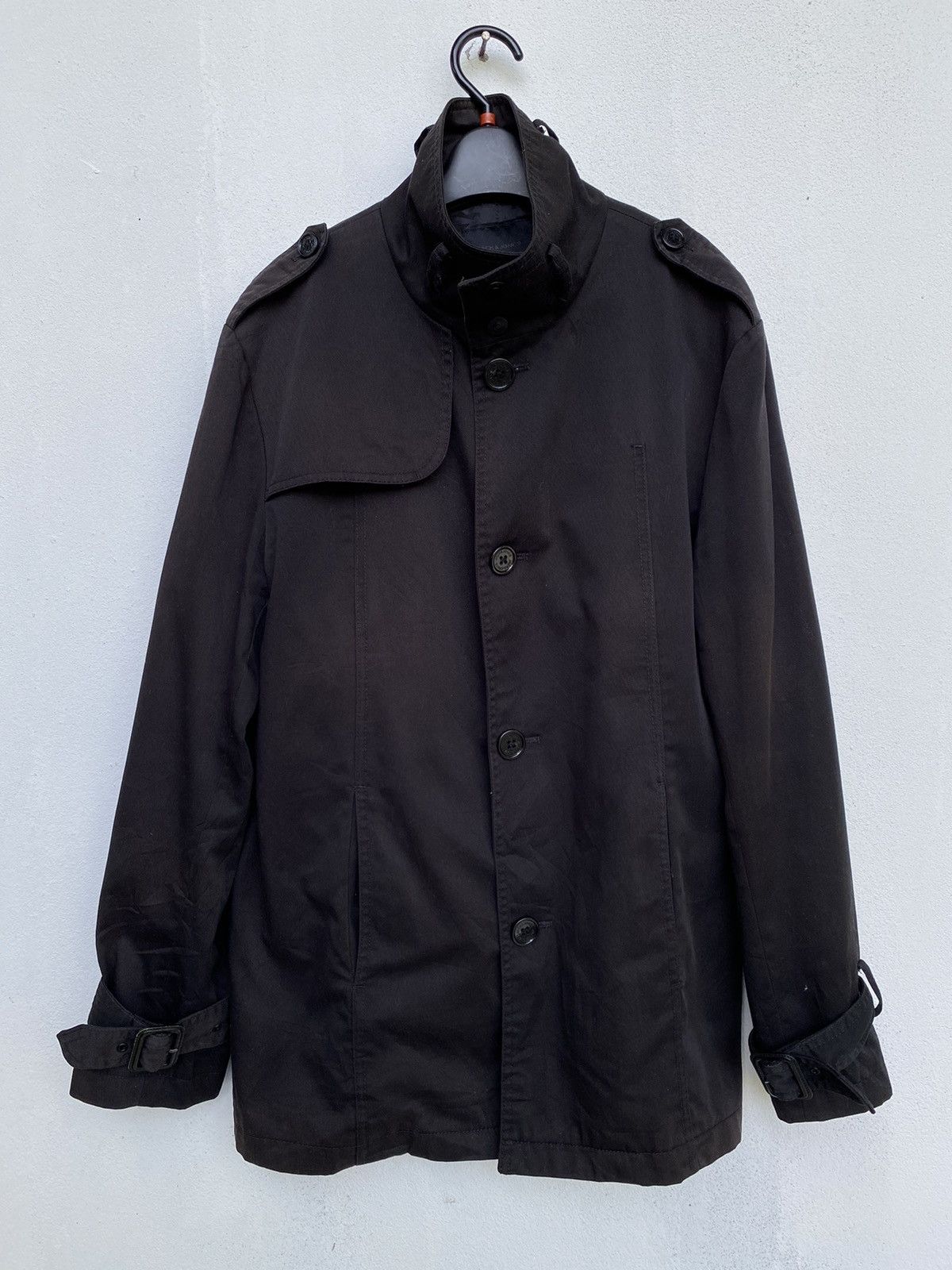 Designer × Jack & Jones Jack & Jones Black Men’s Cotton Jacket Size US M / EU 48-50 / 2 - 3 Thumbnail
