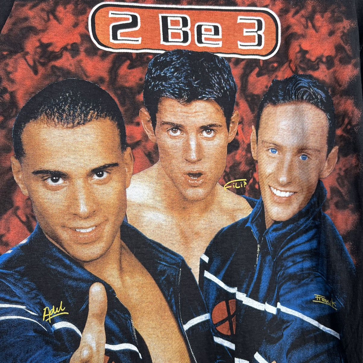 Band Tees Vintage 90s 2 Be 3 Turbogadget All Over Boyband T Shirt Size US XL / EU 56 / 4 - 4 Thumbnail