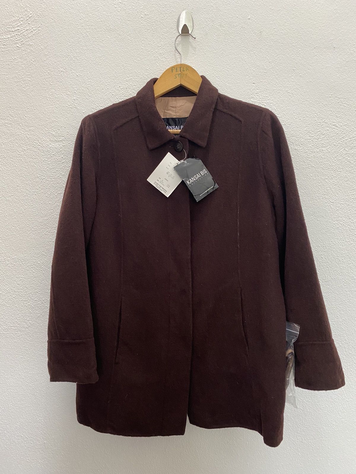 Designer × Japanese Brand × Kansai Yamamoto Kansai Double Breast Wool Jacket-GK89 Size US M / EU 48-50 / 2 - 2 Thumbnail