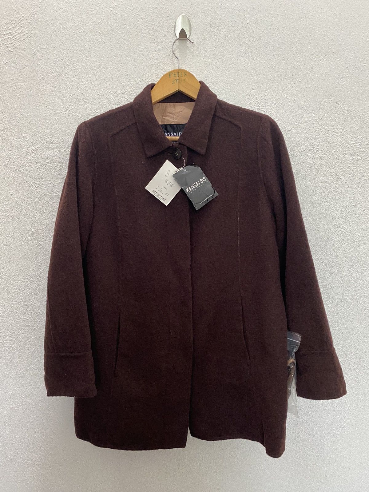 Designer × Japanese Brand × Kansai Yamamoto Kansai Double Breast Wool Jacket-GK89 Size US M / EU 48-50 / 2 - 3 Thumbnail