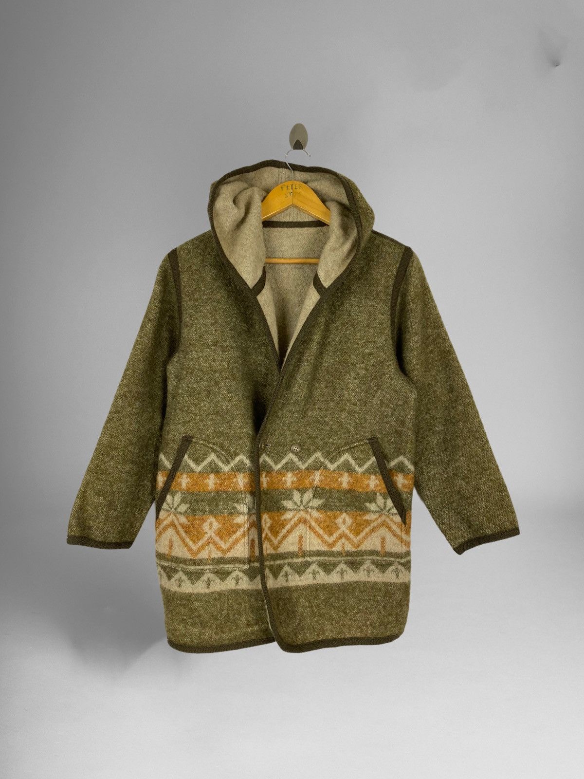 Designer × Japanese Brand SHALANE REVESIBLE WOOL JACKET Size US M / EU 48-50 / 2 - 2 Thumbnail