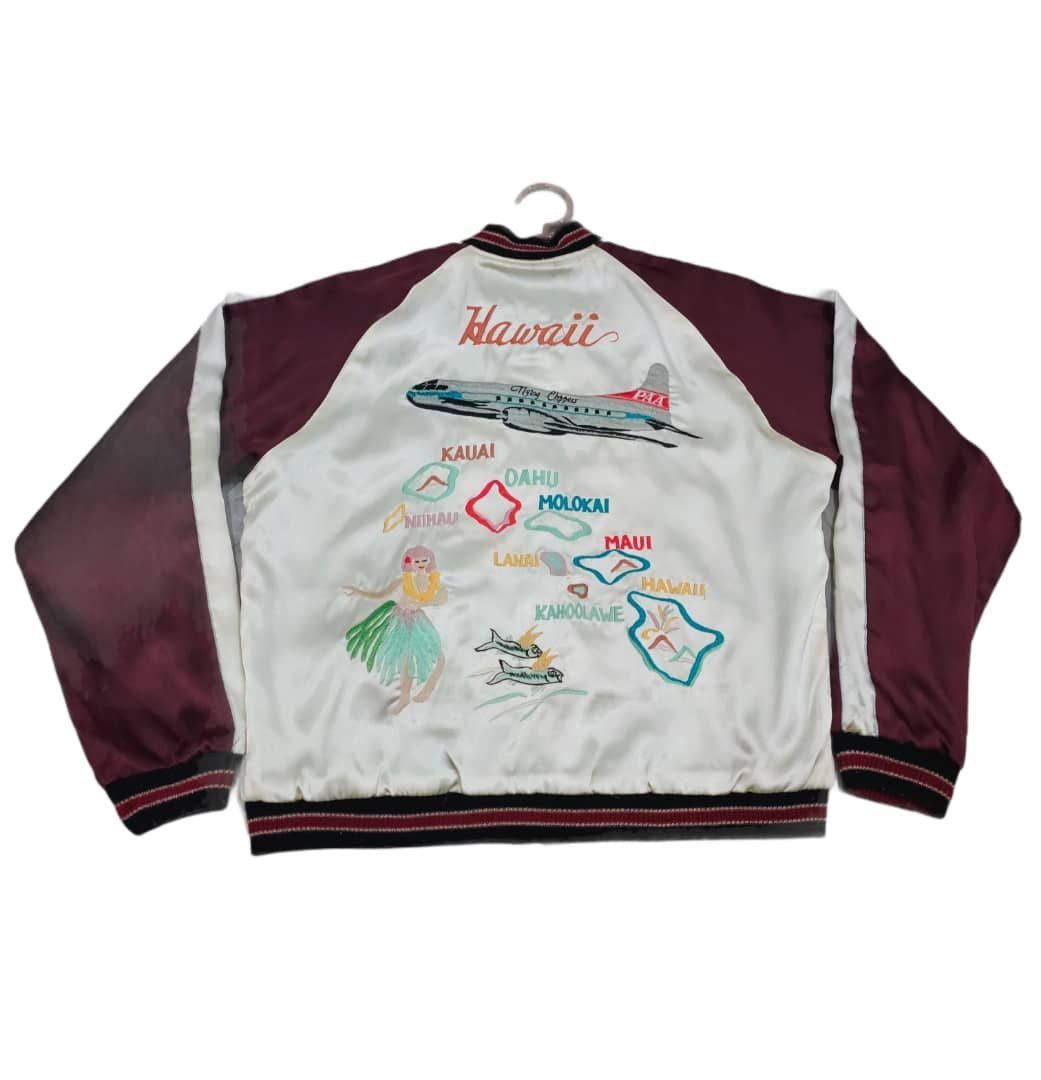 Vintage vintage 1954 reversible embroidery sqdn chief jacket Size US L / EU 52-54 / 3 - 7 Thumbnail