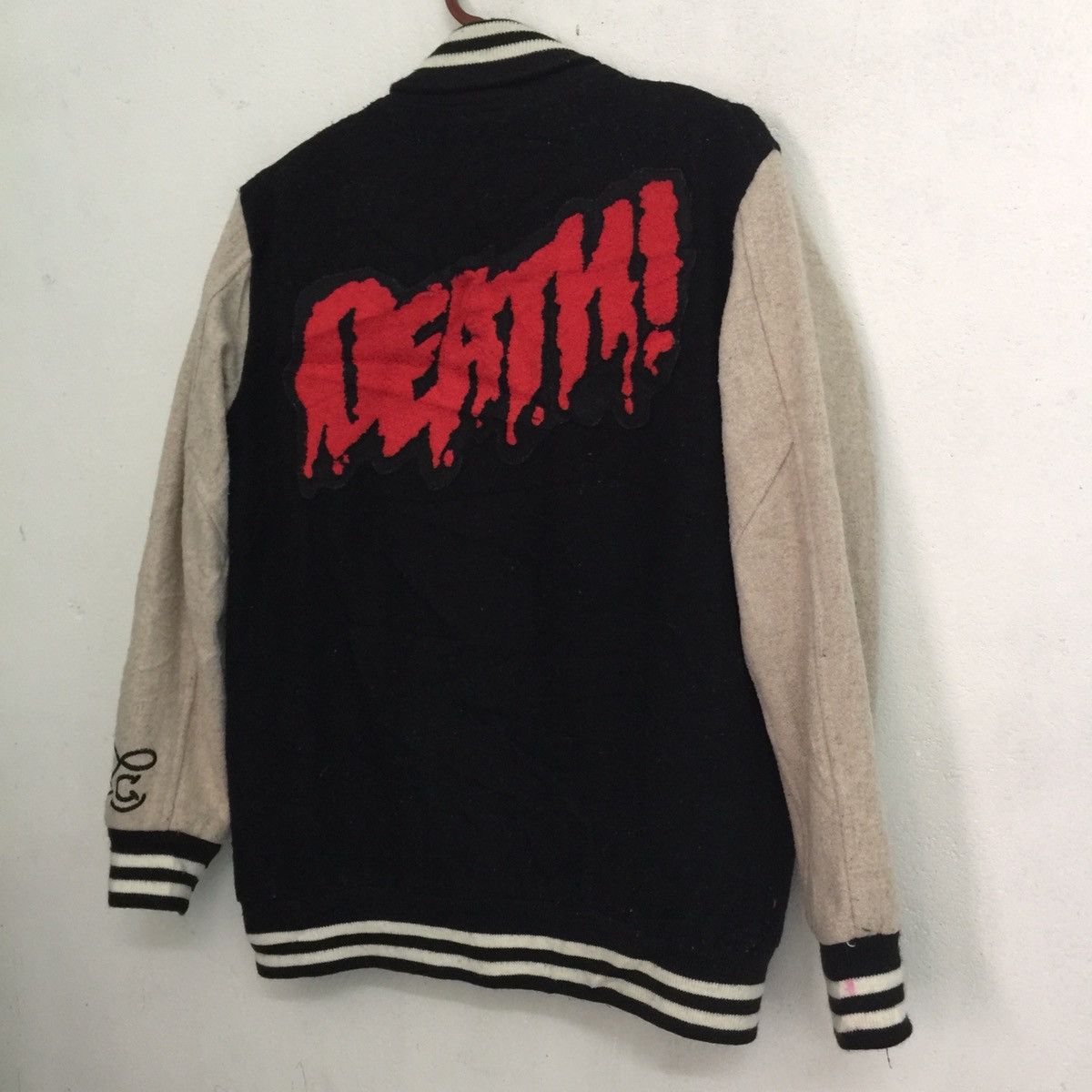 Japanese Brand Nice design drop dead guys style varsity jacket Size US M / EU 48-50 / 2 - 8 Thumbnail
