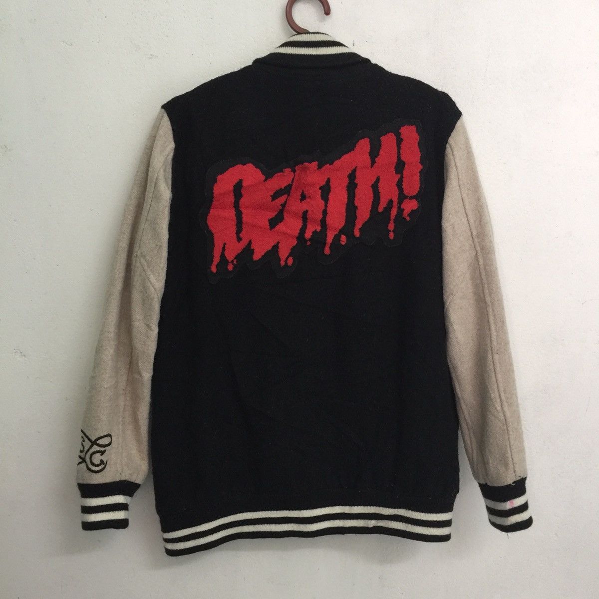 Japanese Brand Nice design drop dead guys style varsity jacket Size US M / EU 48-50 / 2 - 9 Thumbnail